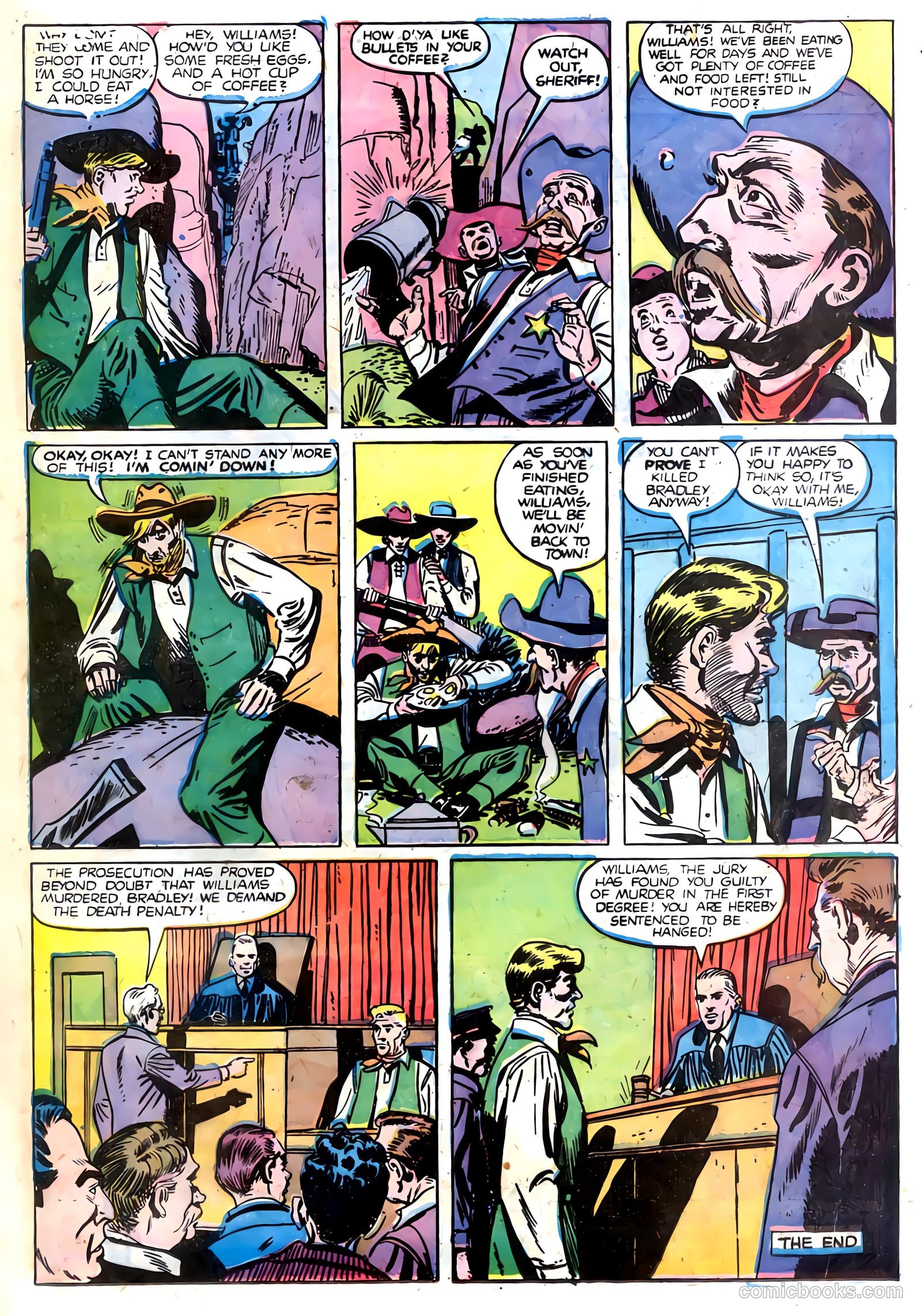 Black Diamond Western #11 (1949) — page 25 of 52