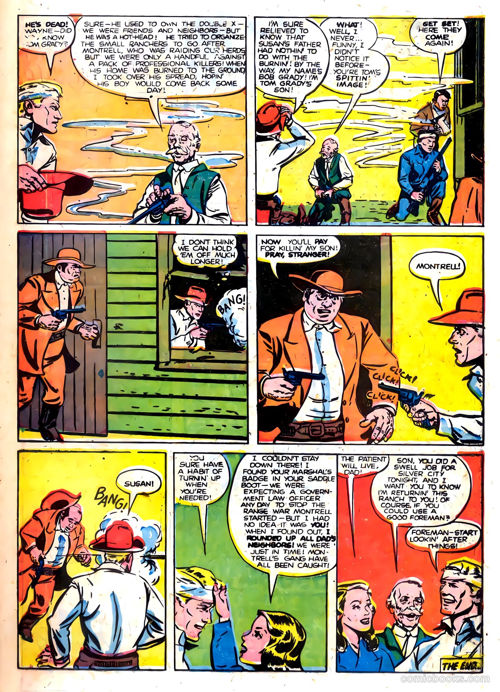 Black Diamond Western #11 (1949) — page 33 of 52