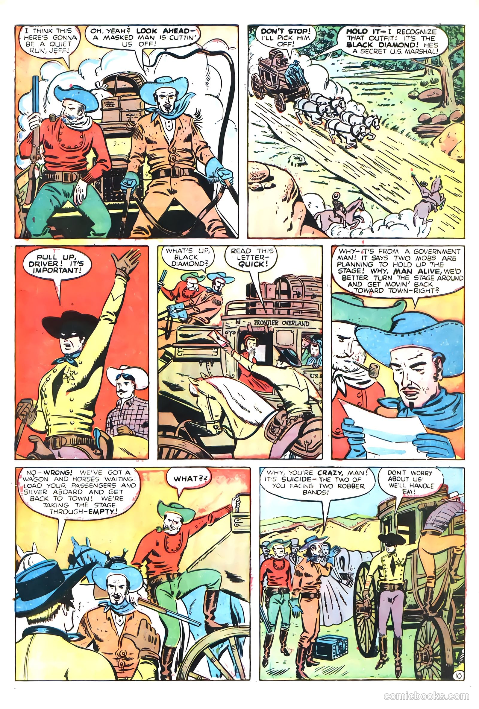 Black Diamond Western #12 (1947) — page 11 of 36