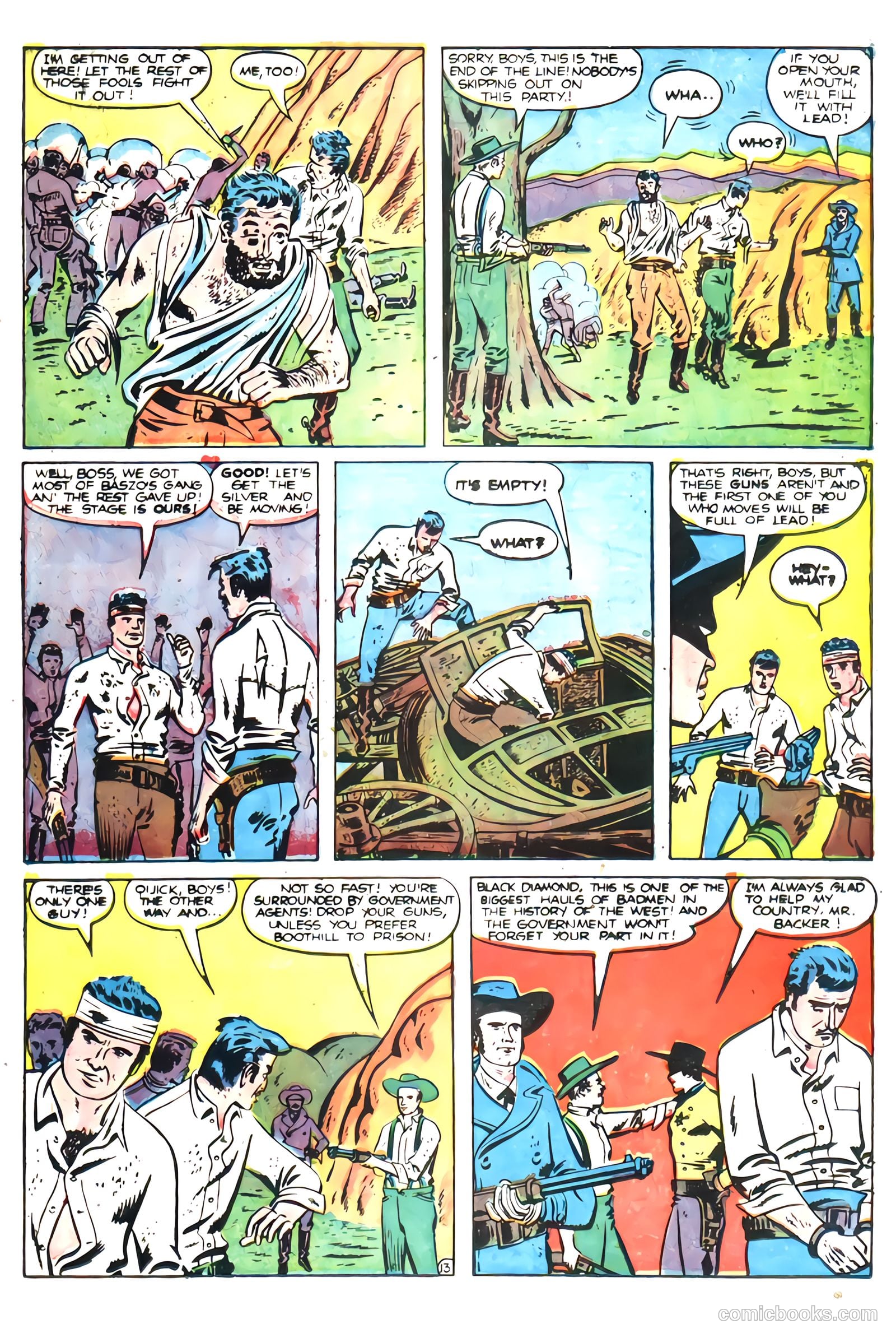 Black Diamond Western #12 (1947) — page 14 of 36