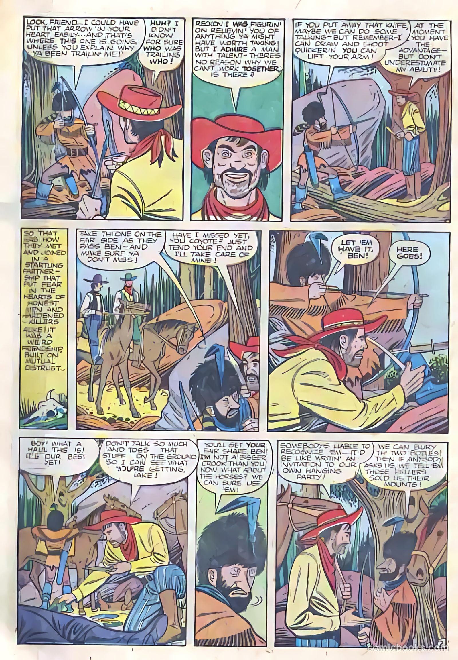 Black Diamond Western #12 (1947) — page 16 of 36