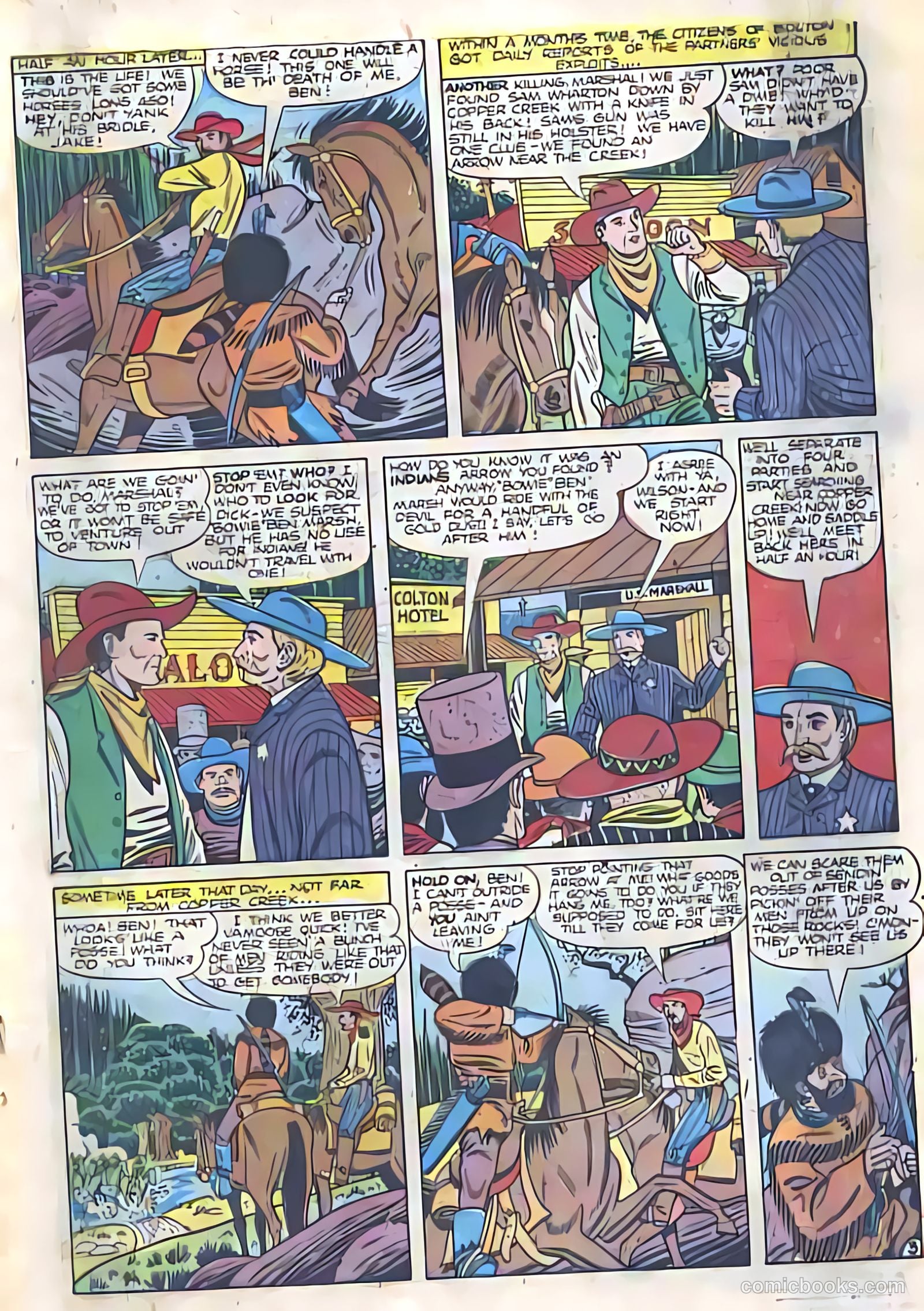 Black Diamond Western #12 (1947) — page 19 of 36