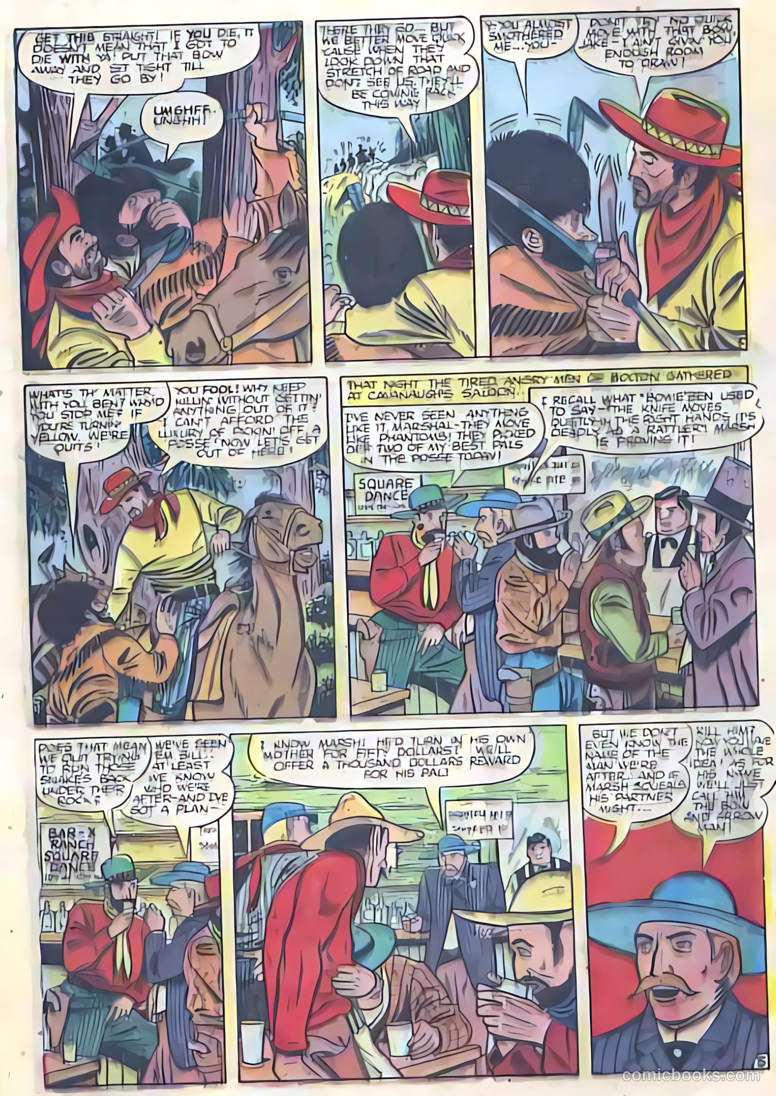 Black Diamond Western #12 (1947) — page 21 of 36