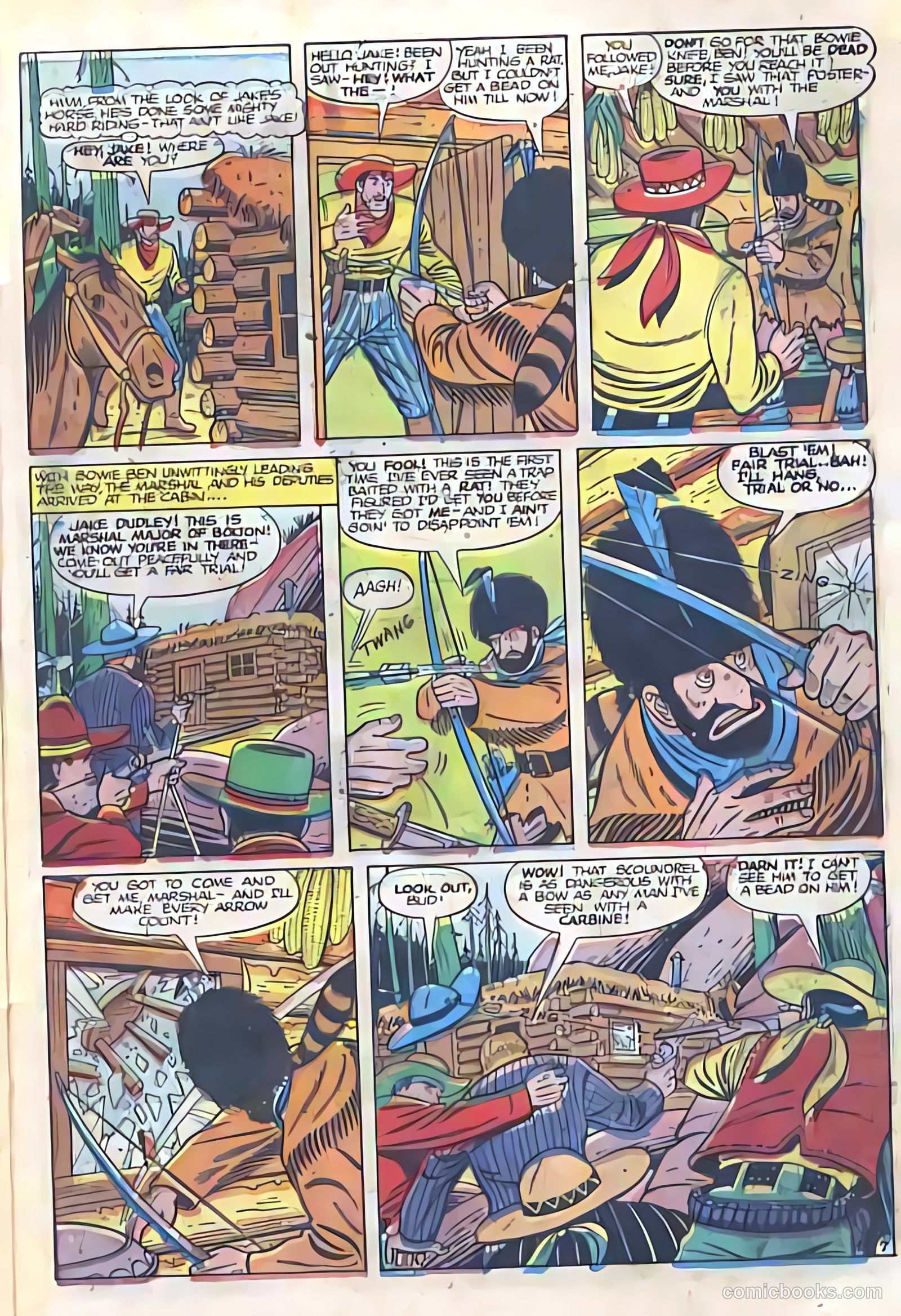 Black Diamond Western #12 (1947) — page 23 of 36
