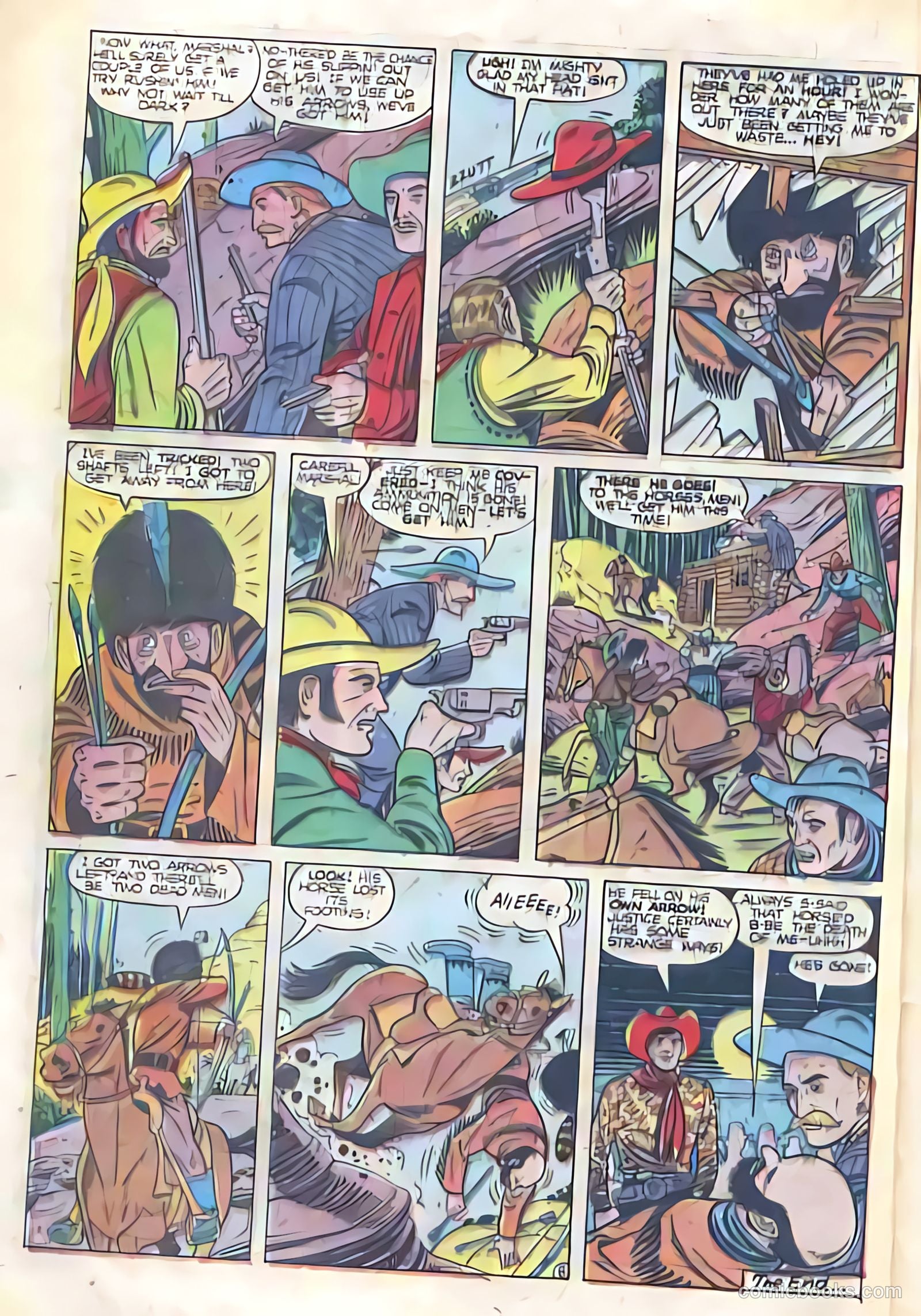 Black Diamond Western #12 (1947) — page 24 of 36