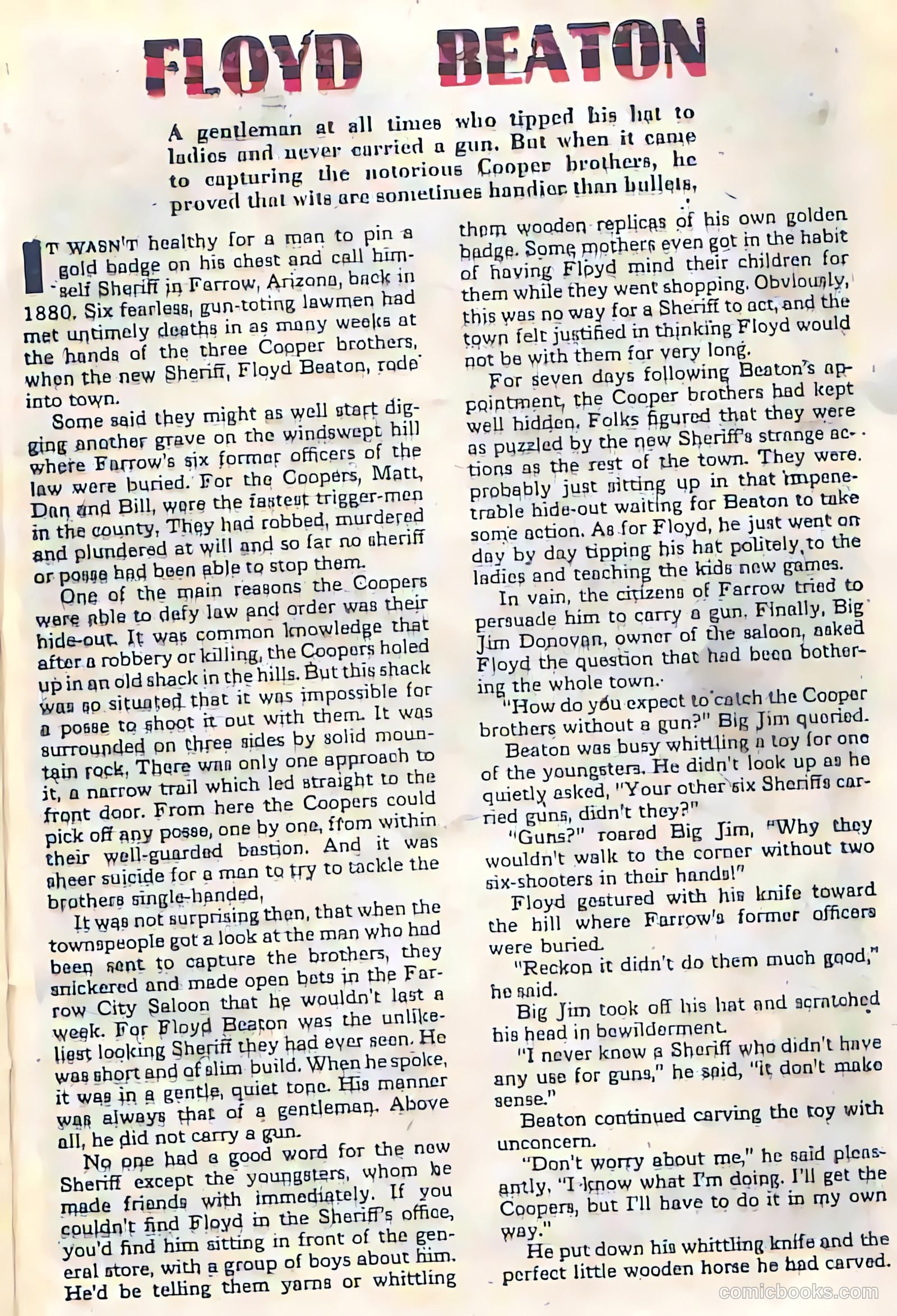 Black Diamond Western #12 (1947) — page 25 of 36