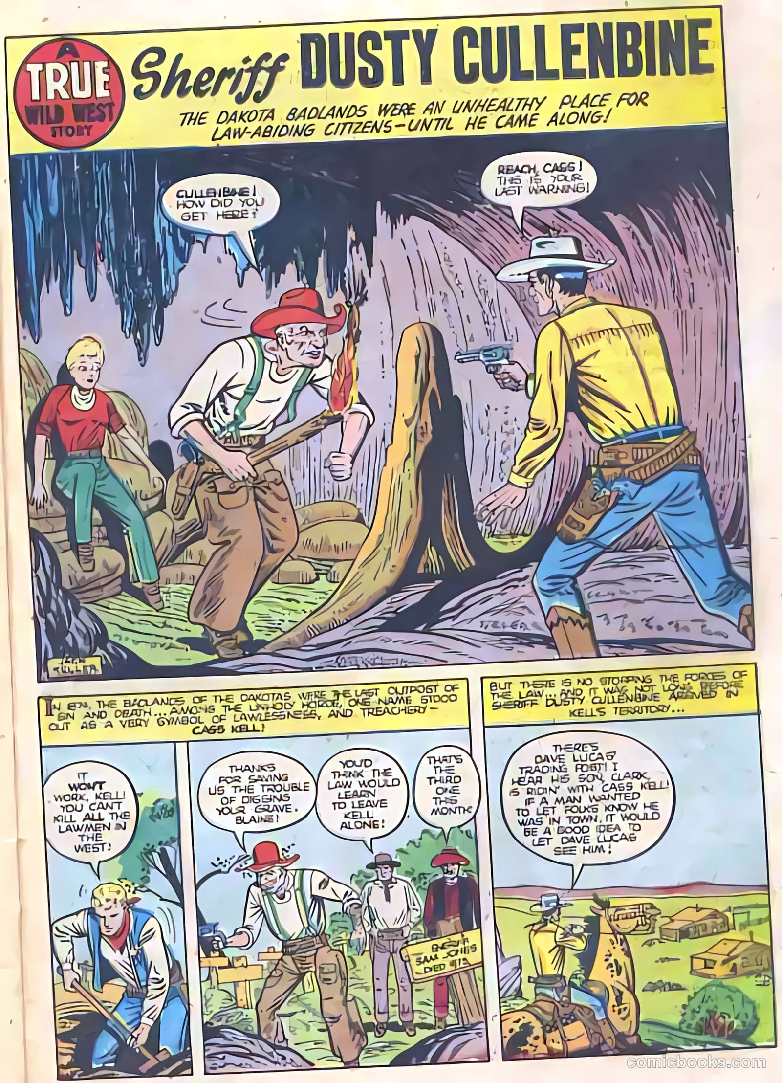 Black Diamond Western #12 (1947) — page 27 of 36