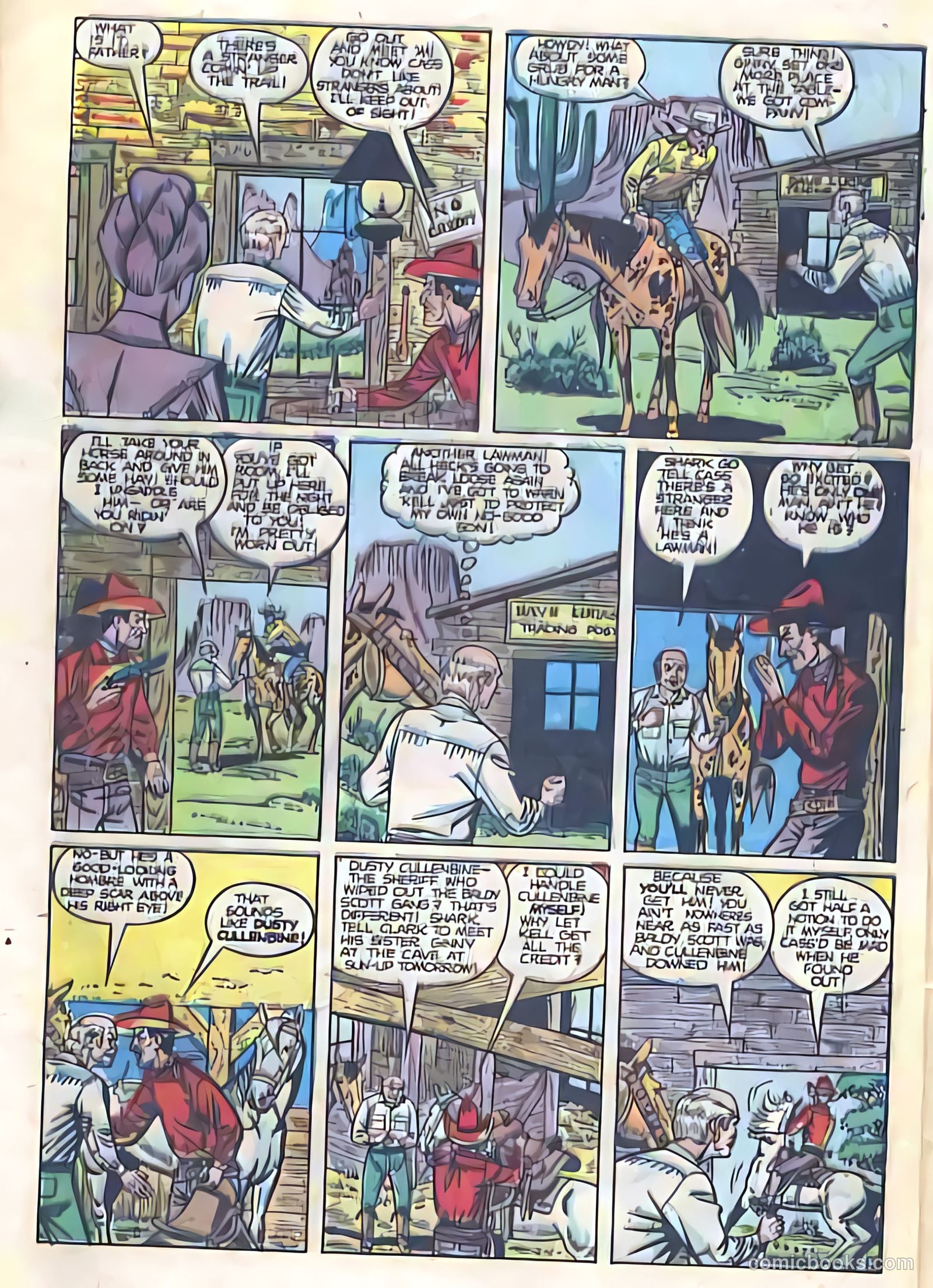 Black Diamond Western #12 (1947) — page 28 of 36