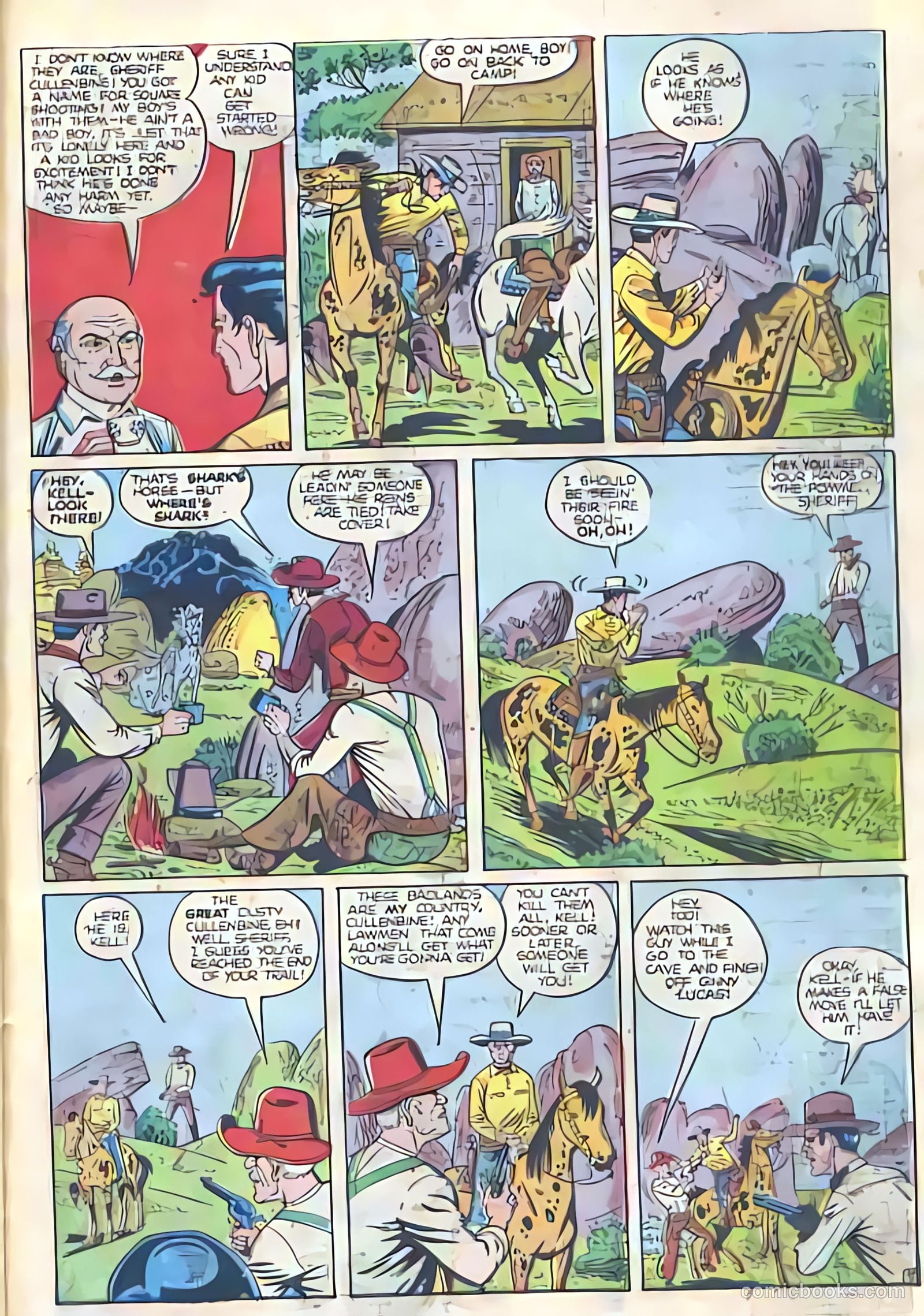 Black Diamond Western #12 (1947) — page 31 of 36