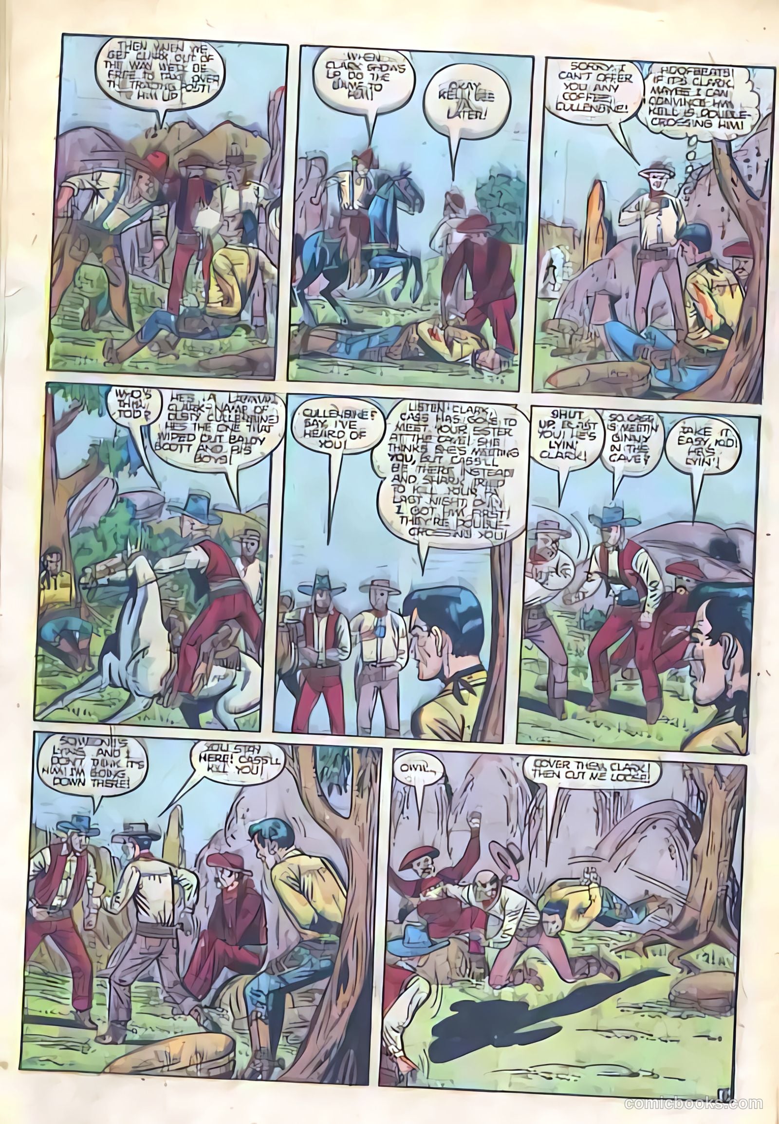 Black Diamond Western #12 (1947) — page 32 of 36