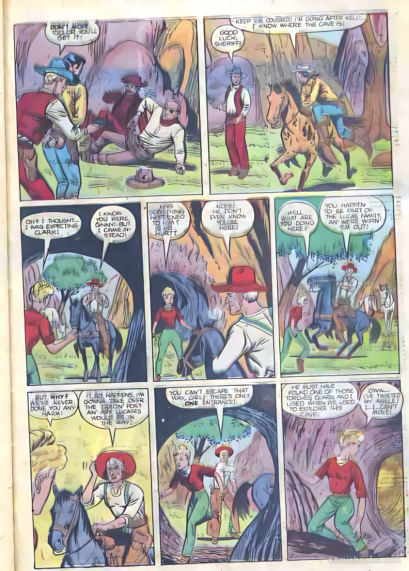 Black Diamond Western #12 (1947) — page 33 of 36