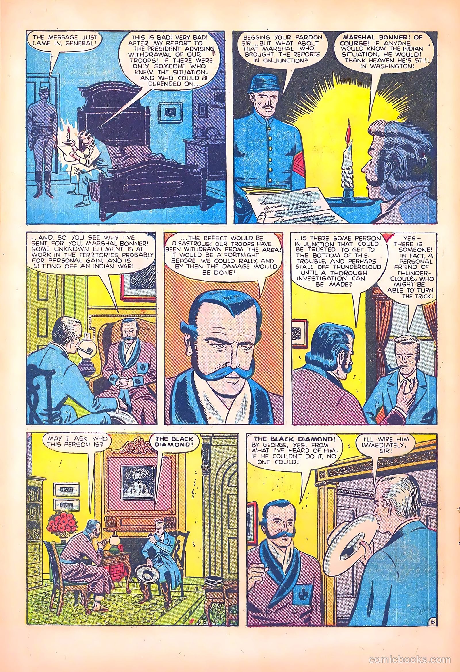 Black Diamond Western #13 (1949) — page 8 of 52