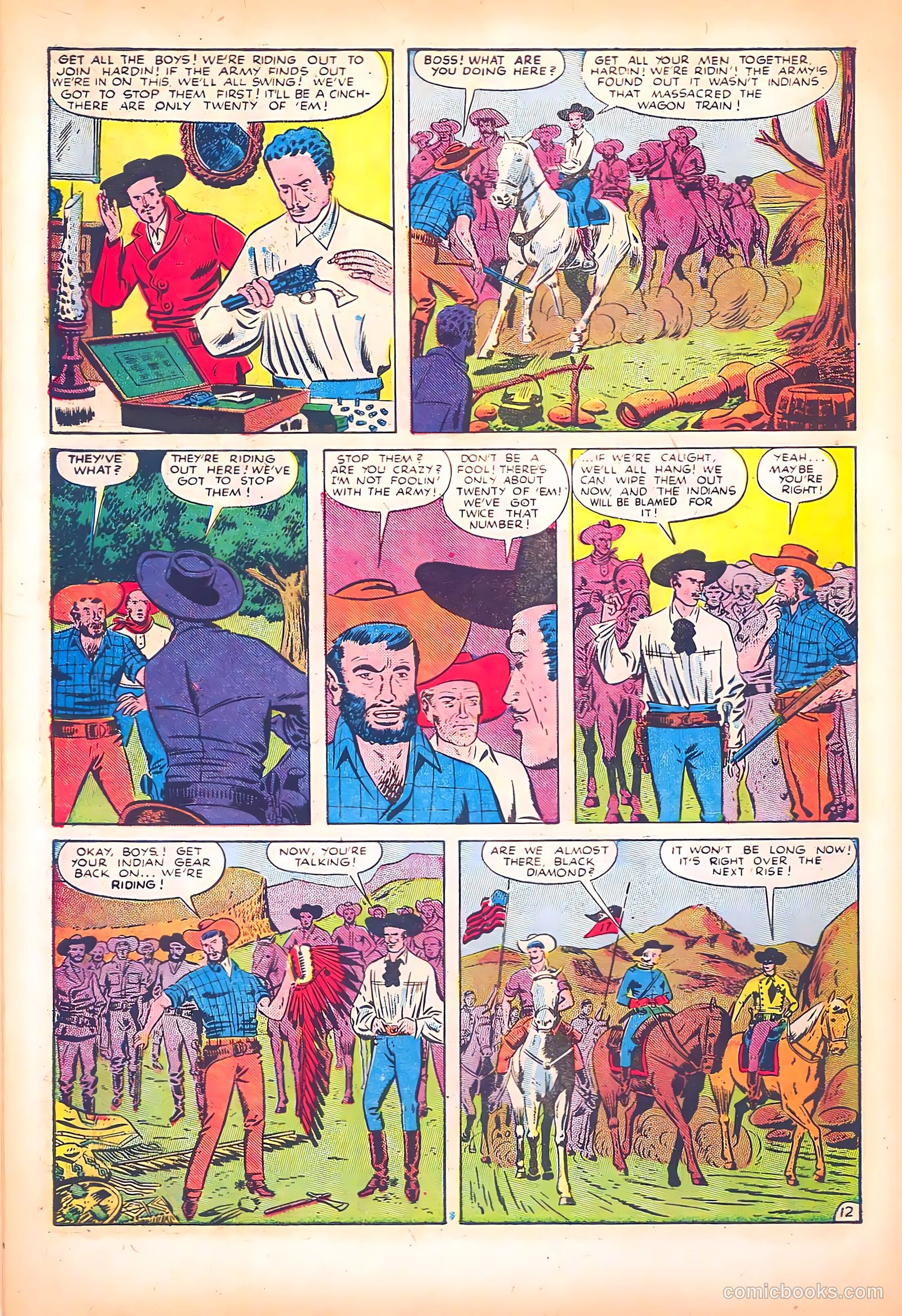 Black Diamond Western #13 (1949) — page 14 of 52