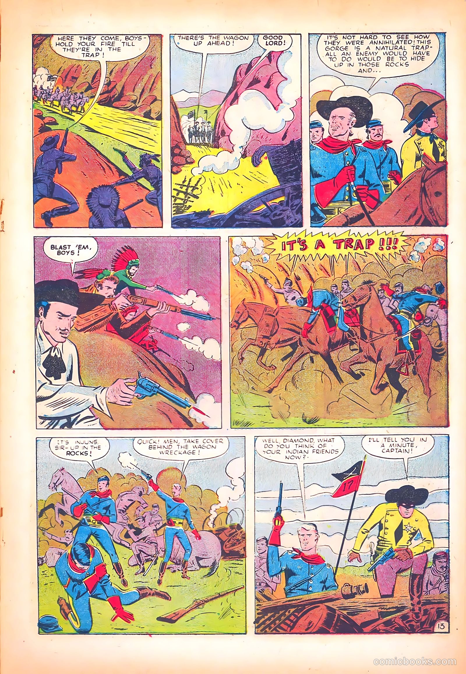 Black Diamond Western #13 (1949) — page 15 of 52