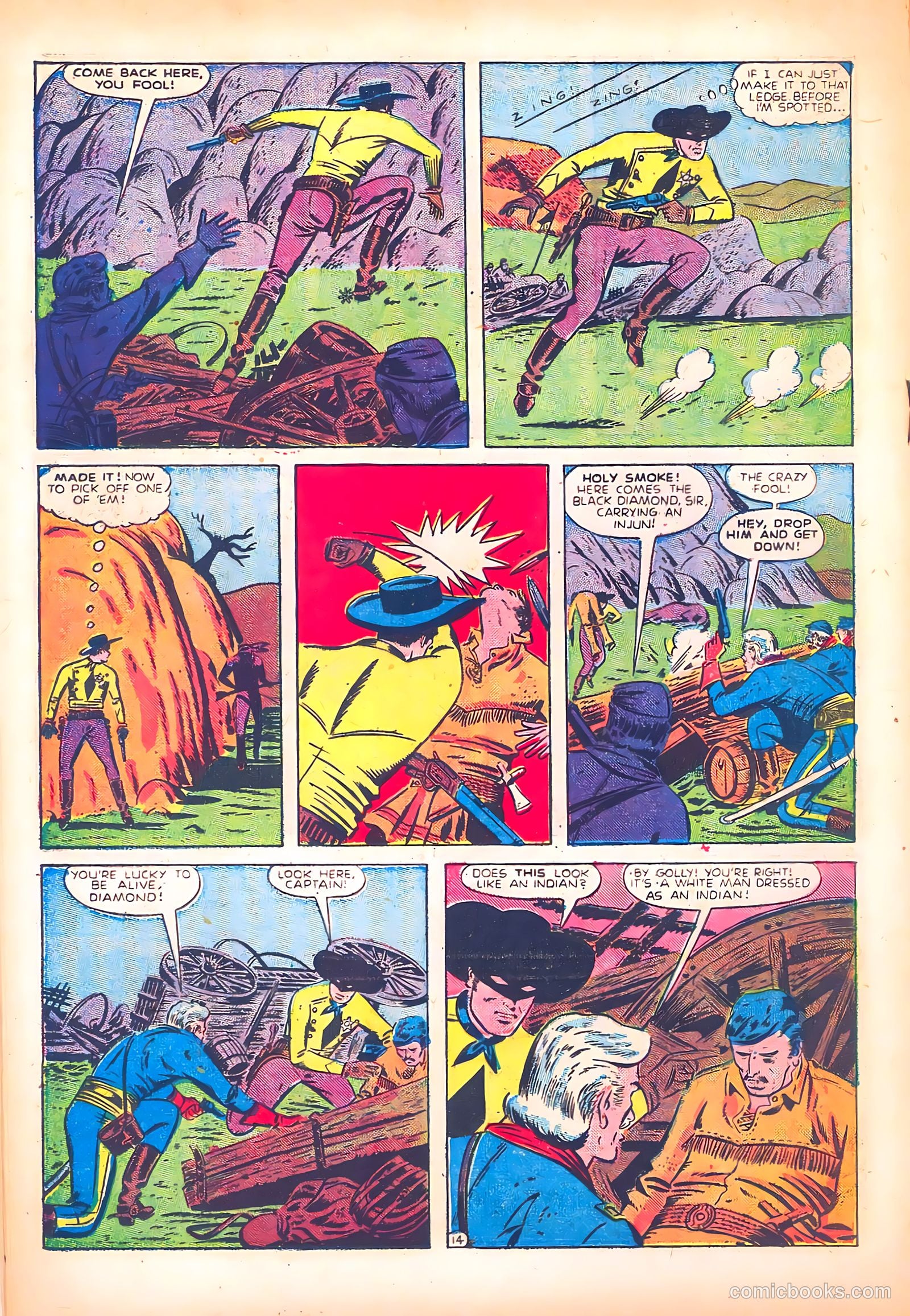 Black Diamond Western #13 (1949) — page 16 of 52