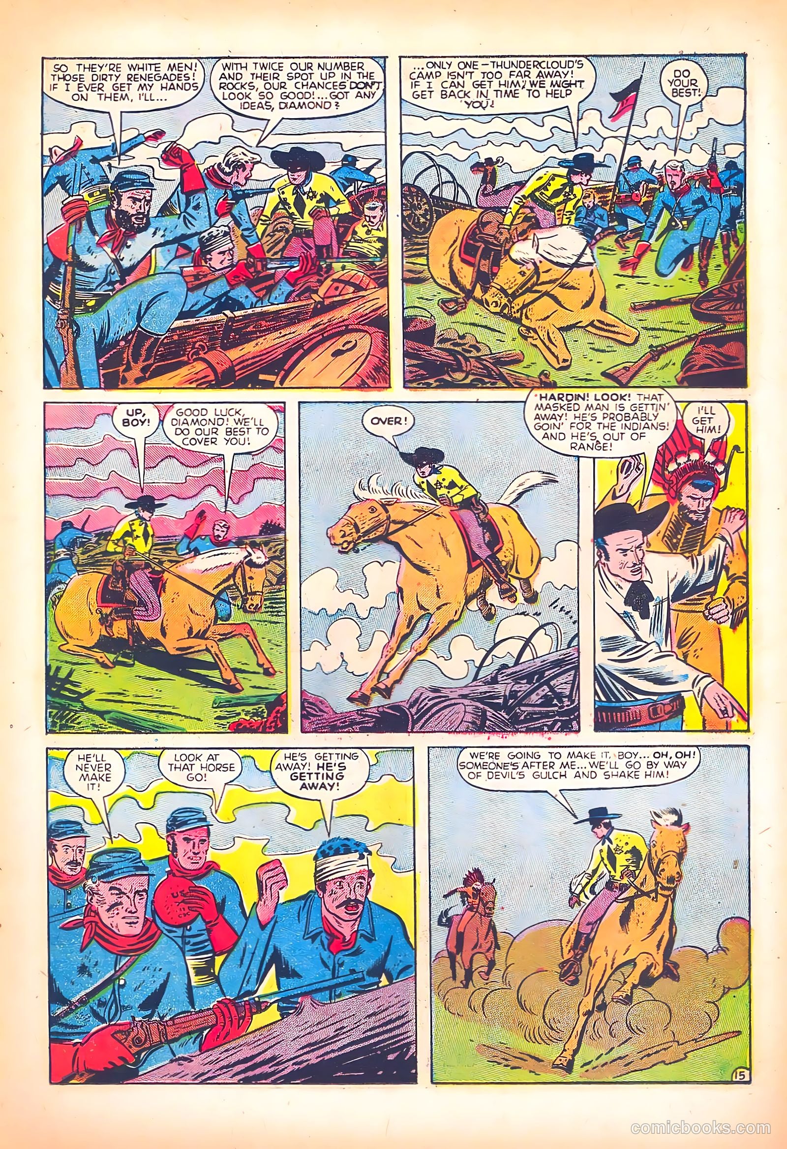 Black Diamond Western #13 (1949) — page 17 of 52