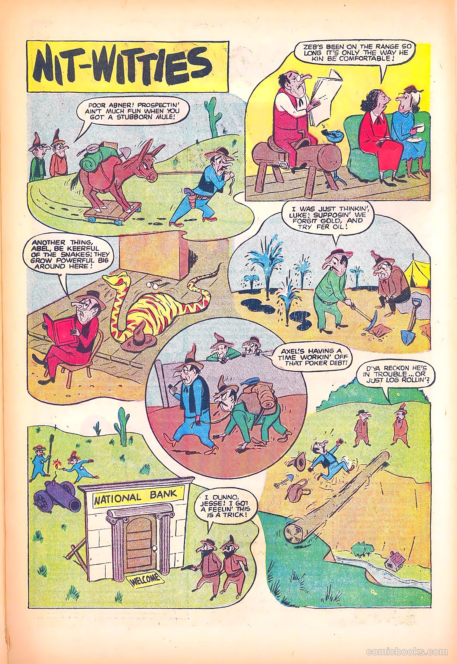 Black Diamond Western #13 (1949) — page 33 of 52