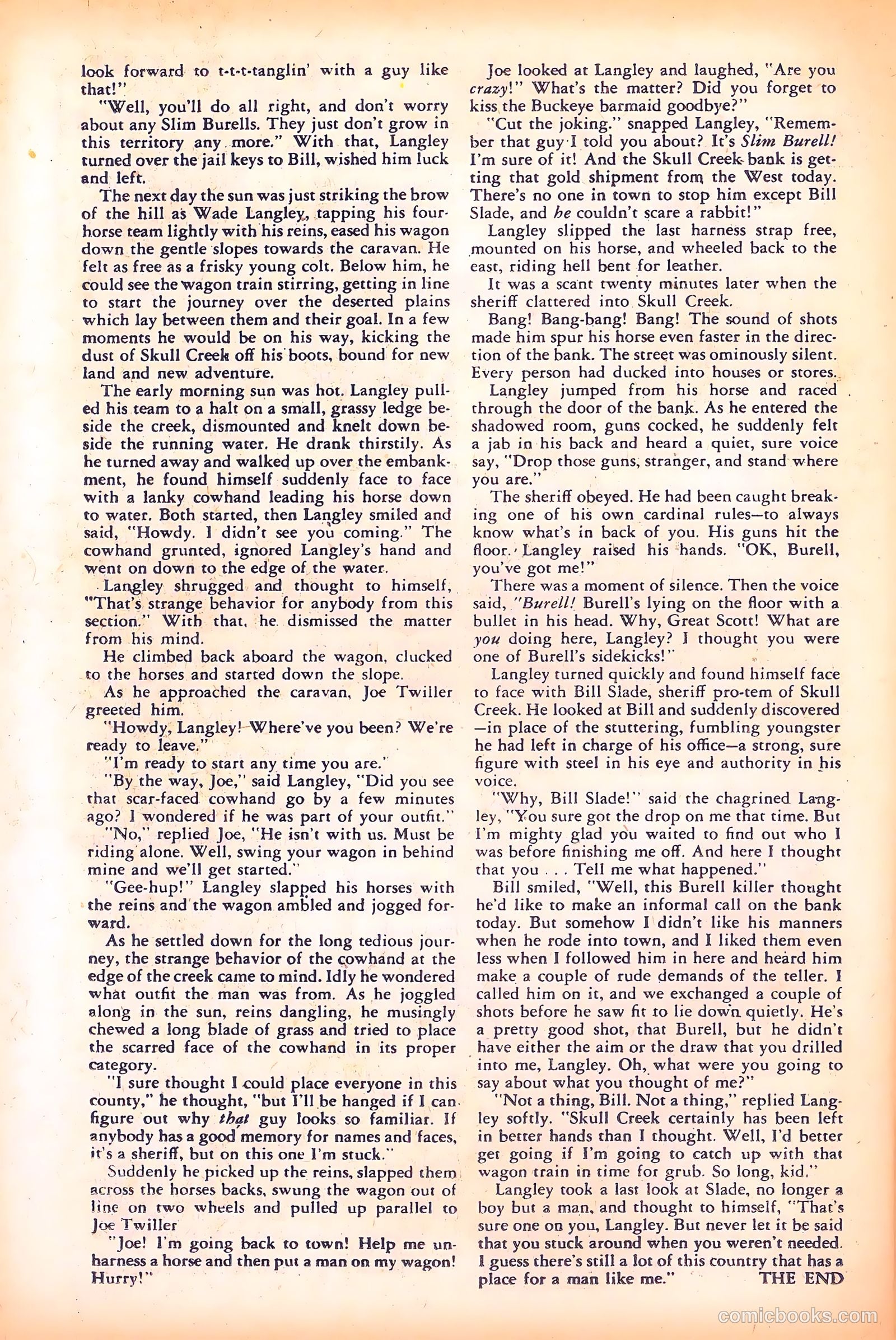 Black Diamond Western #13 (1949) — page 36 of 52