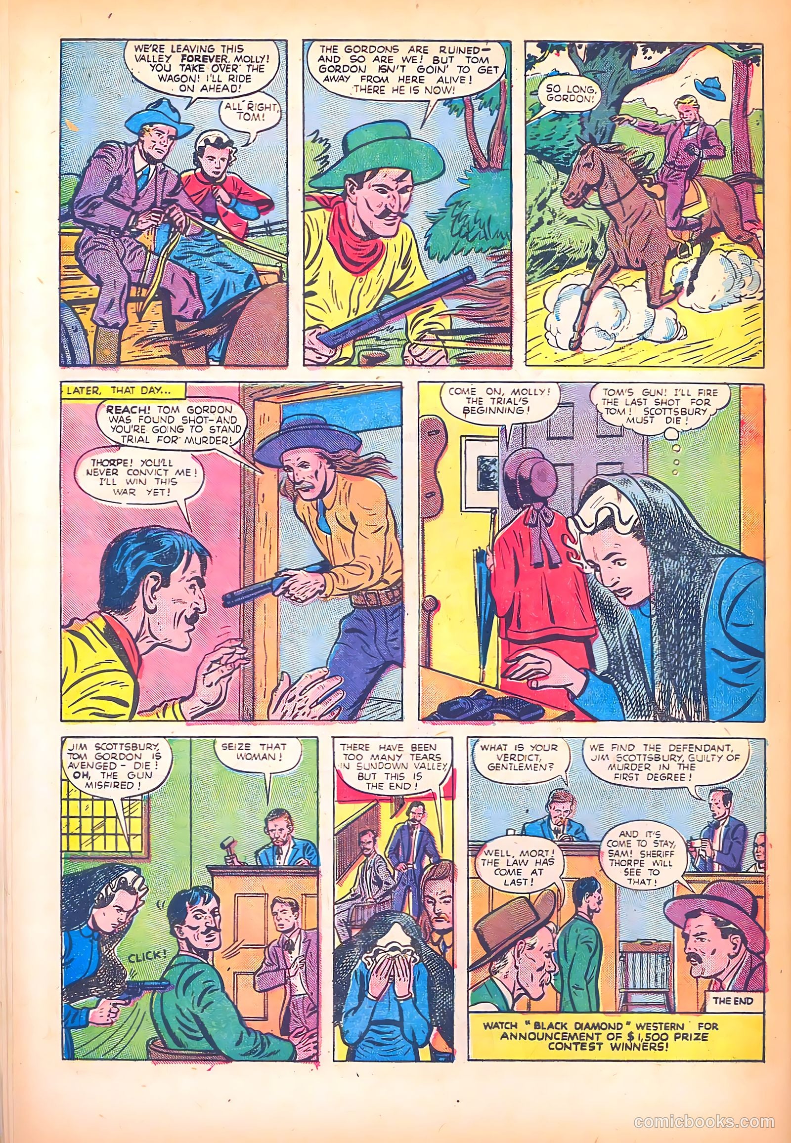 Black Diamond Western #13 (1949) — page 46 of 52