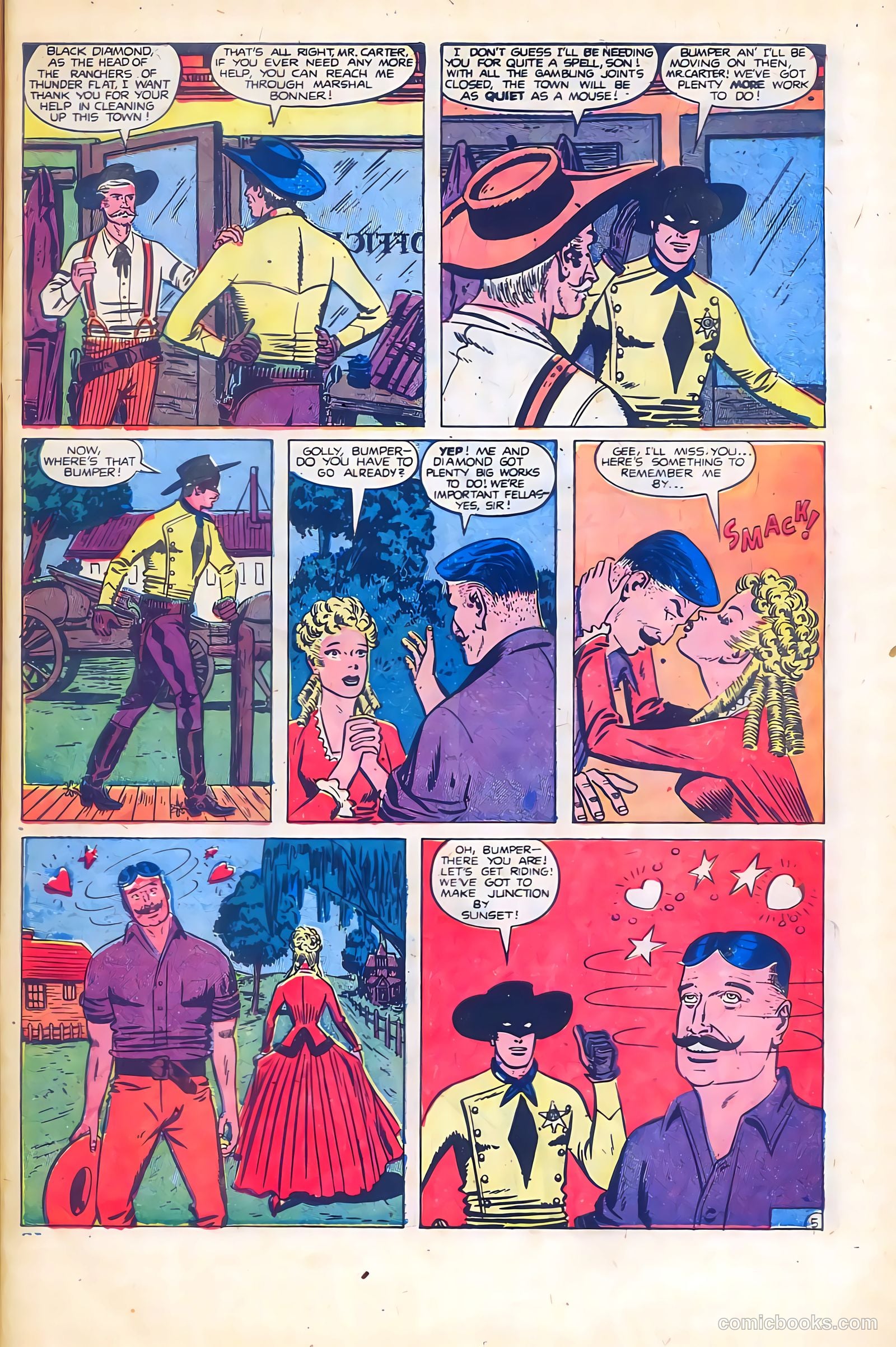 Black Diamond Western #14 (1949) — page 8 of 53