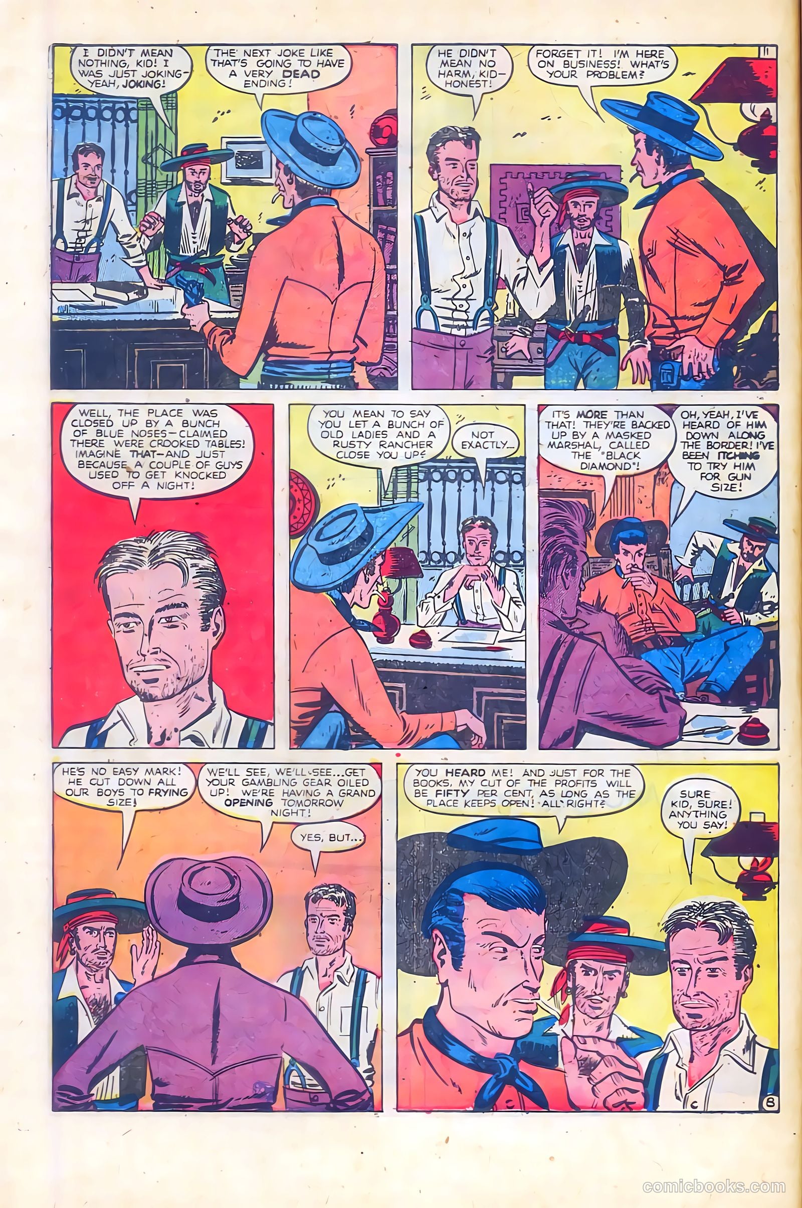 Black Diamond Western #14 (1949) — page 11 of 53