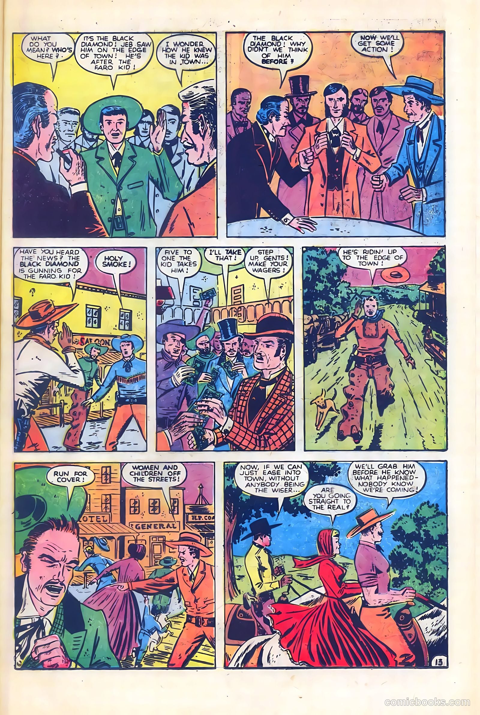 Black Diamond Western #14 (1949) — page 16 of 53