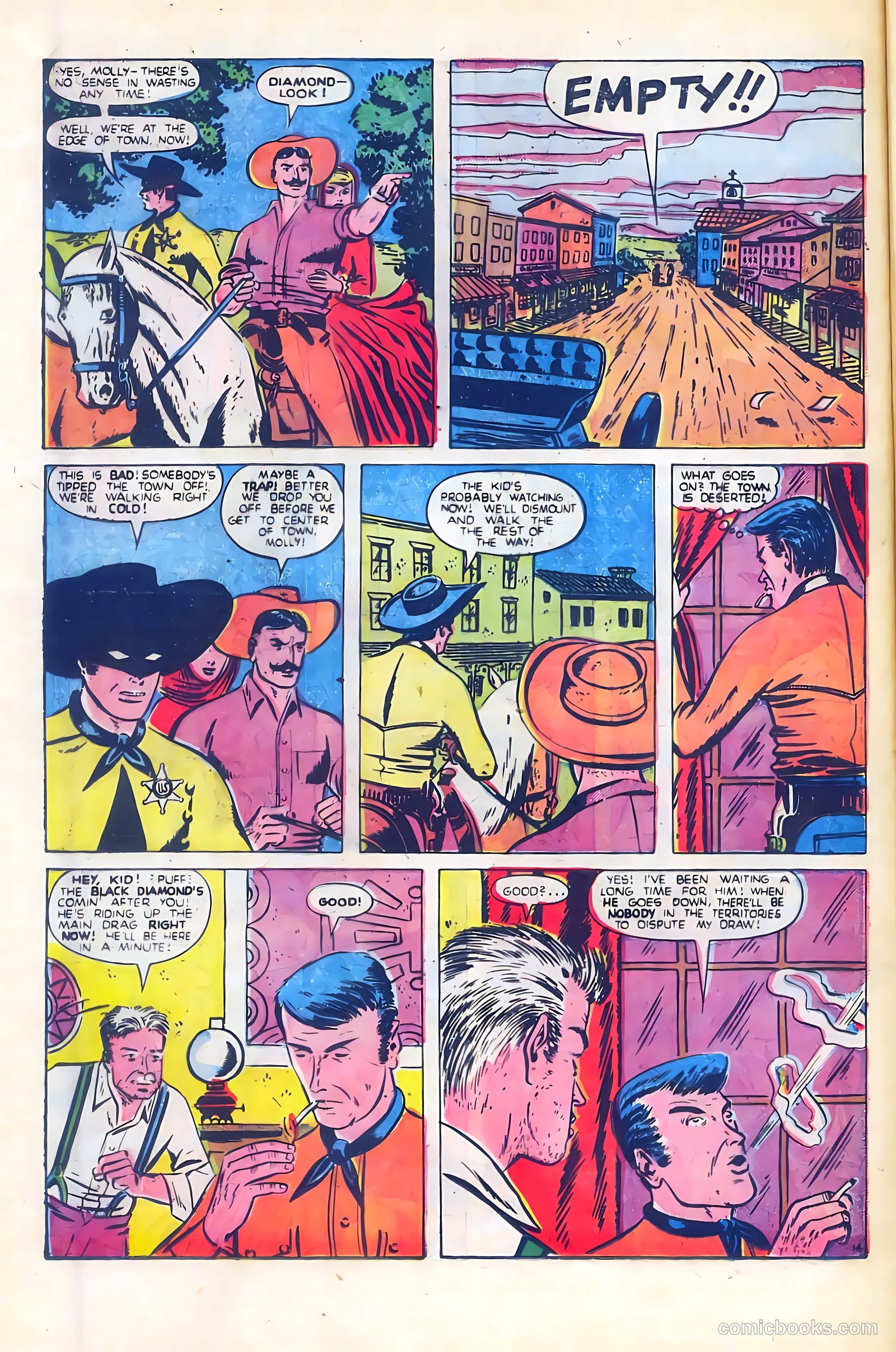 Black Diamond Western #14 (1949) — page 17 of 53