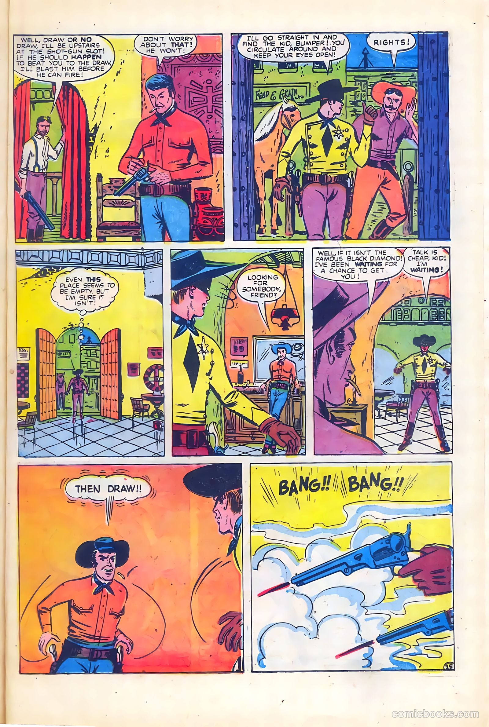Black Diamond Western #14 (1949) — page 18 of 53