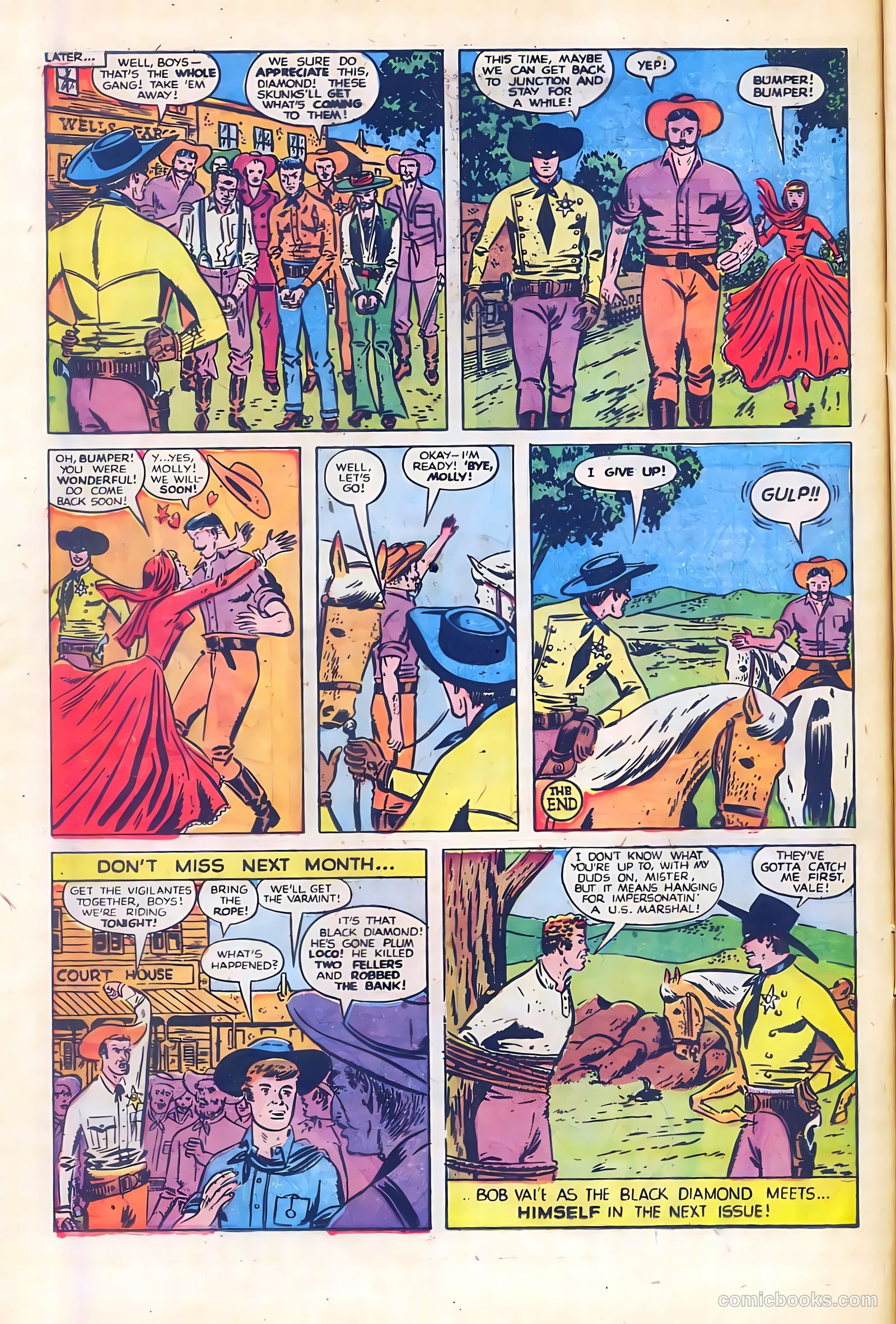Black Diamond Western #14 (1949) — page 21 of 53