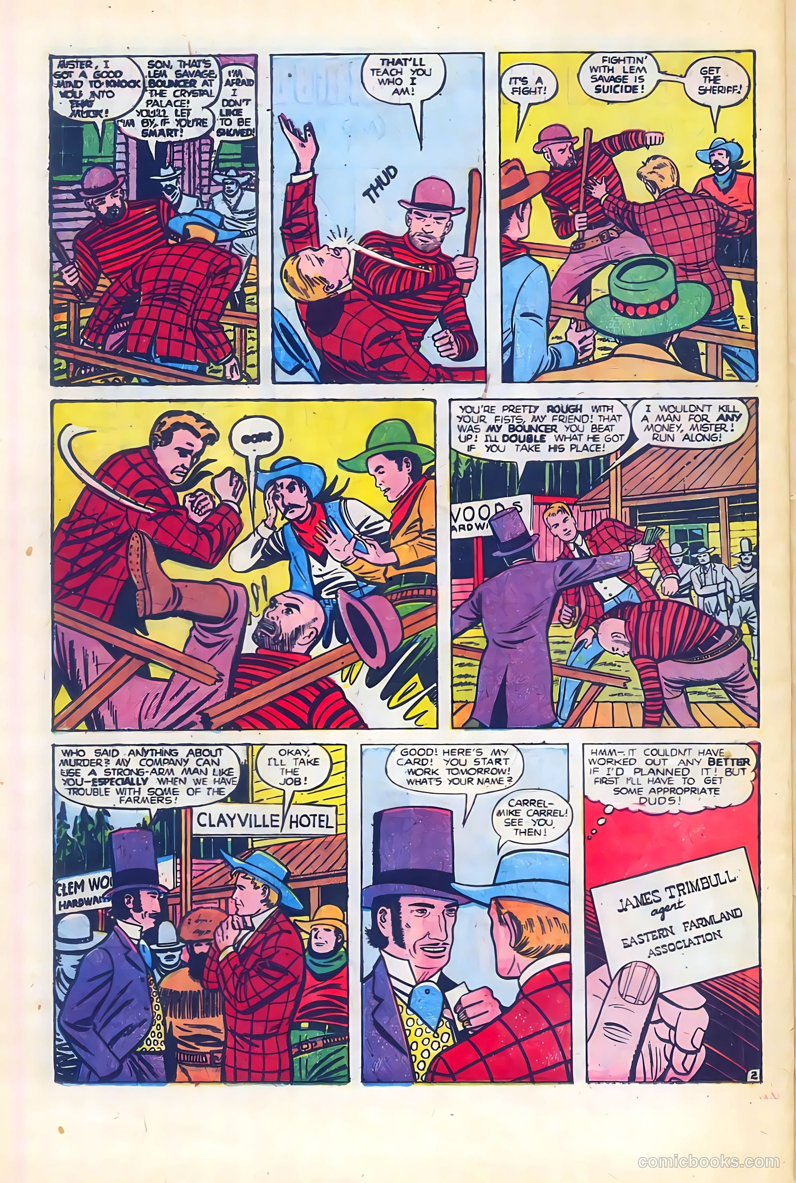 Black Diamond Western #14 (1949) — page 31 of 53