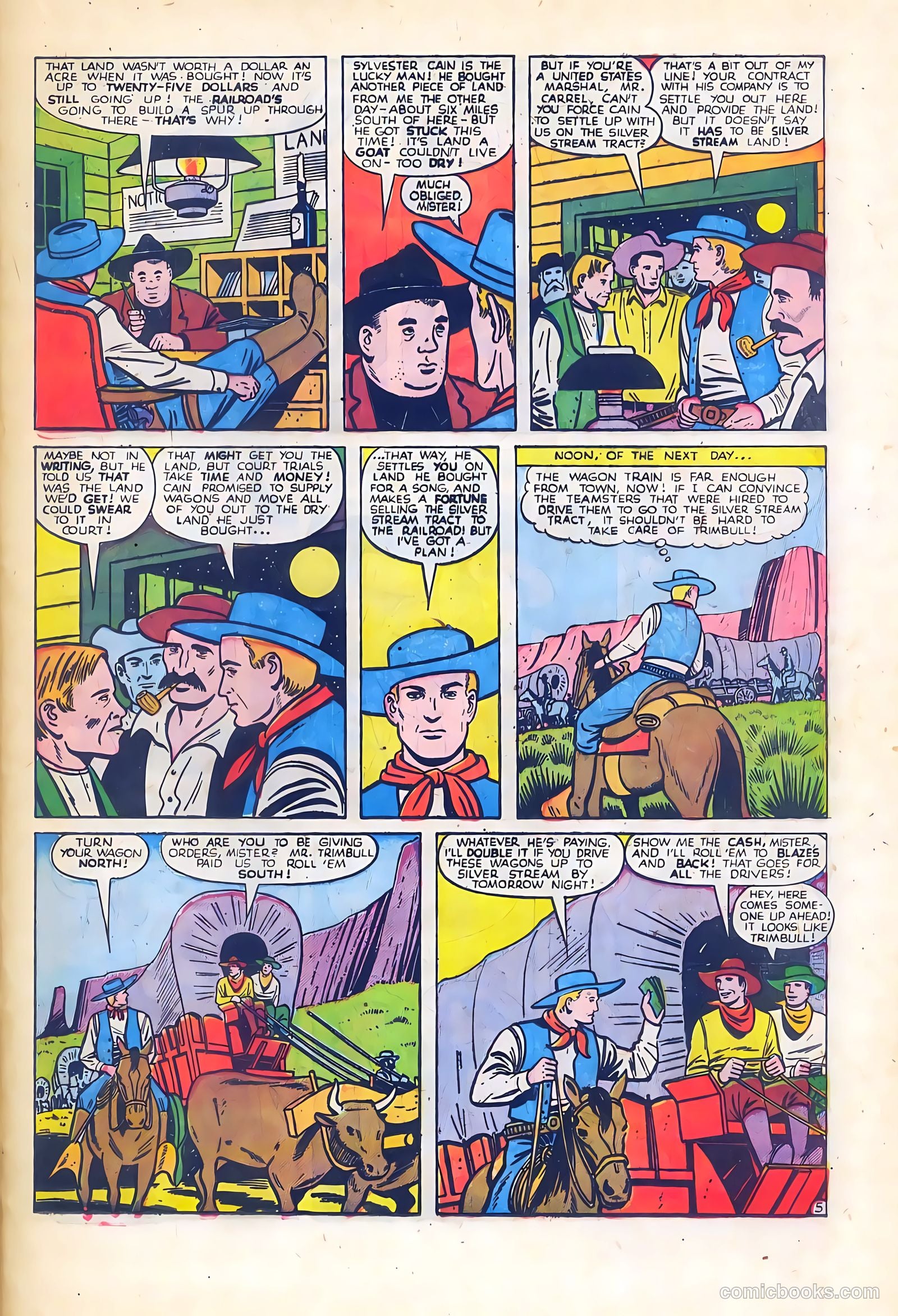 Black Diamond Western #14 (1949) — page 34 of 53