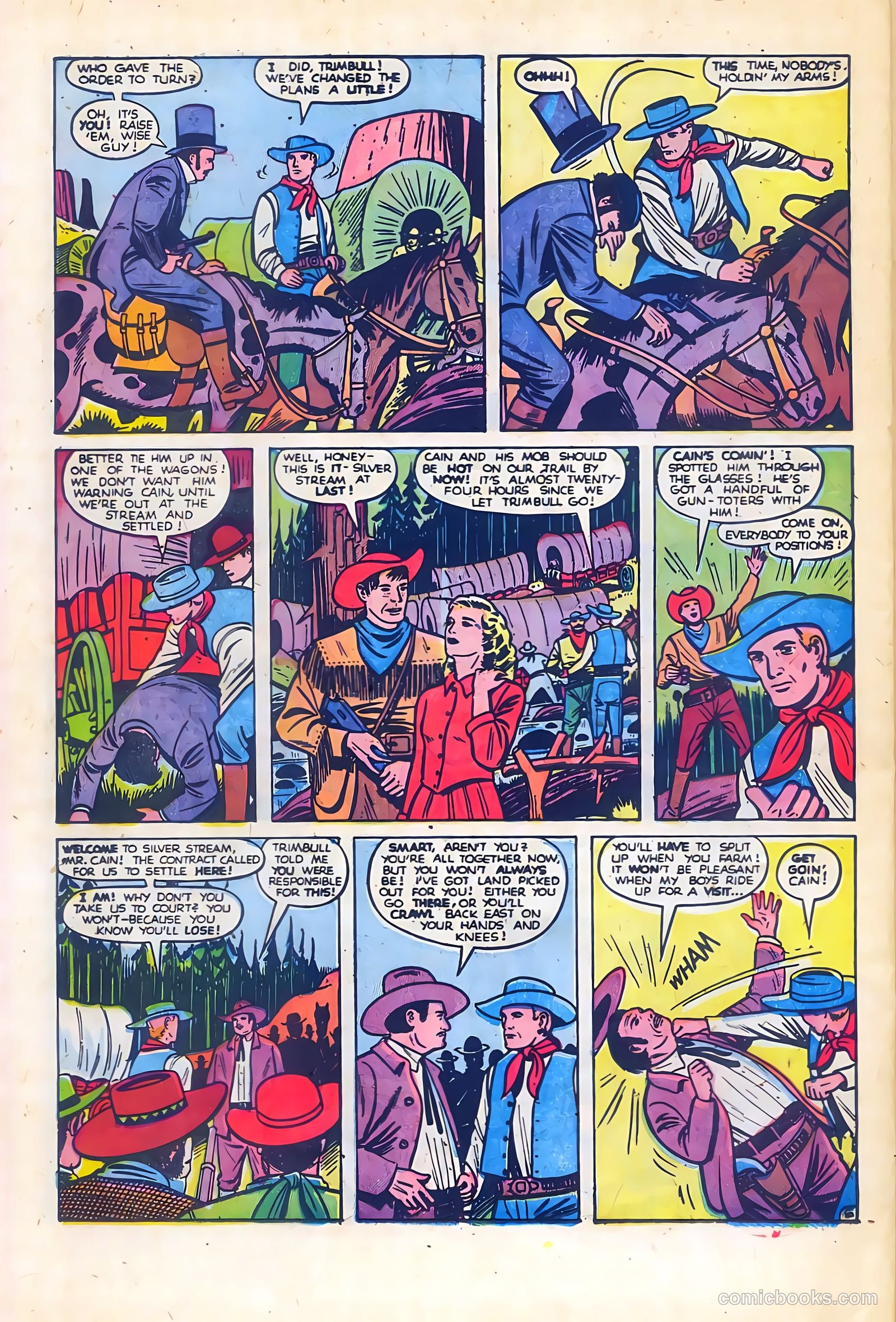 Black Diamond Western #14 (1949) — page 35 of 53