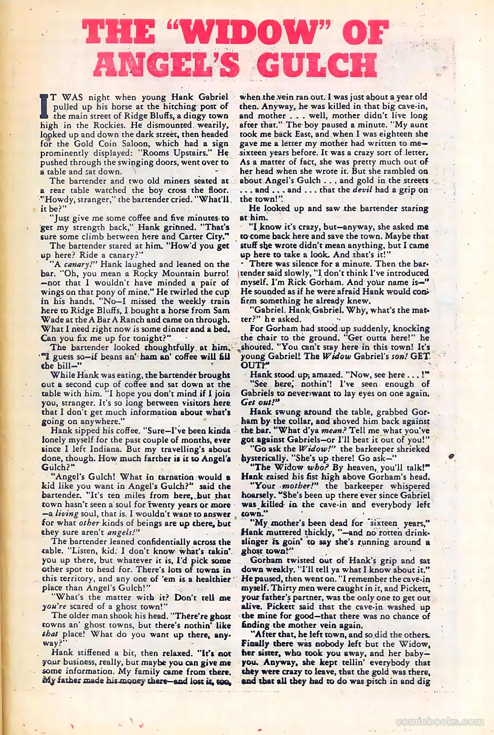 Black Diamond Western #14 (1949) — page 40 of 53