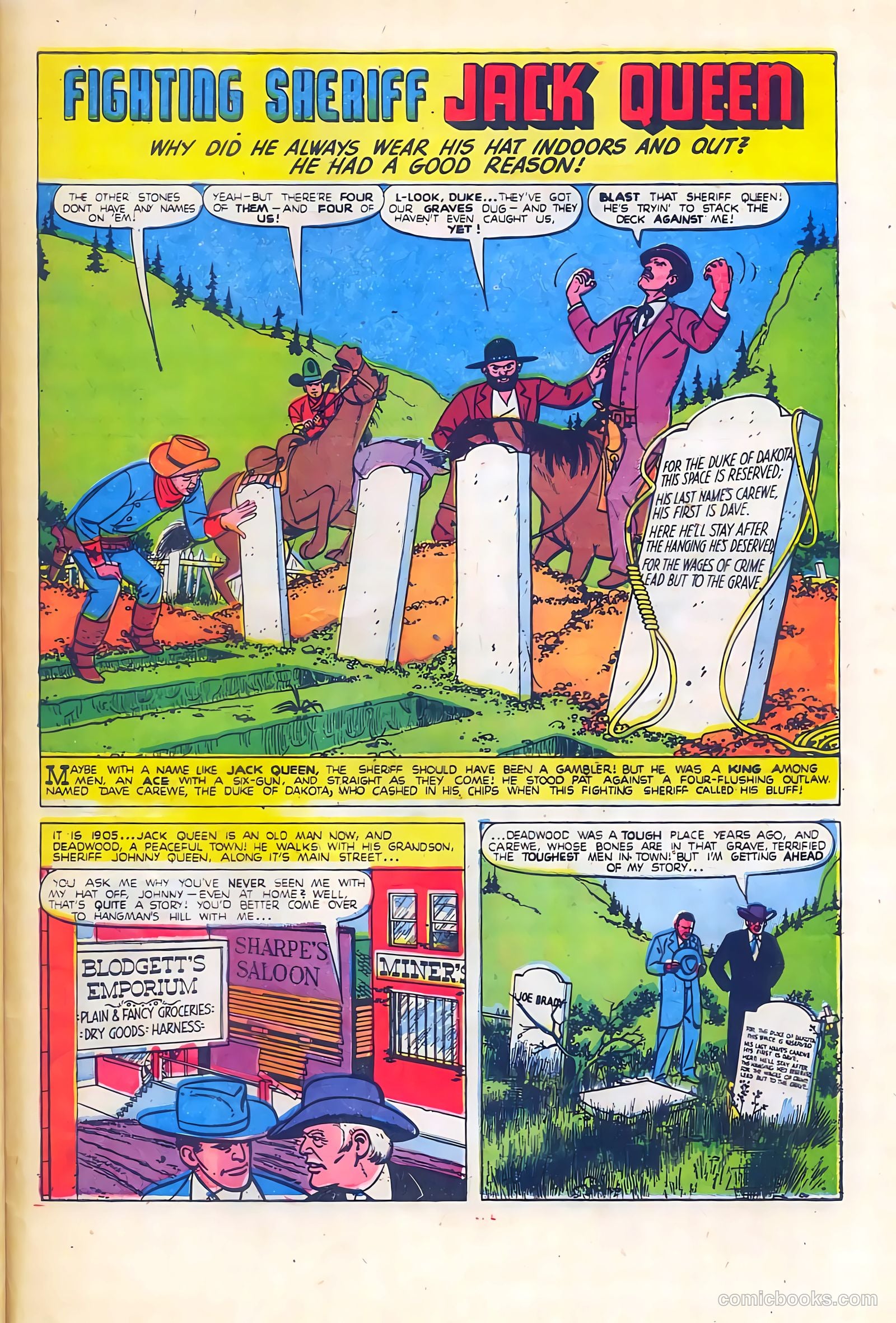 Black Diamond Western #14 (1949) — page 42 of 53