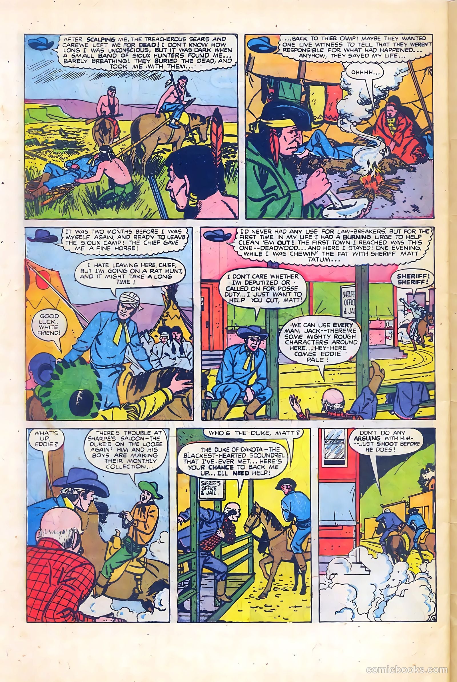 Black Diamond Western #14 (1949) — page 45 of 53