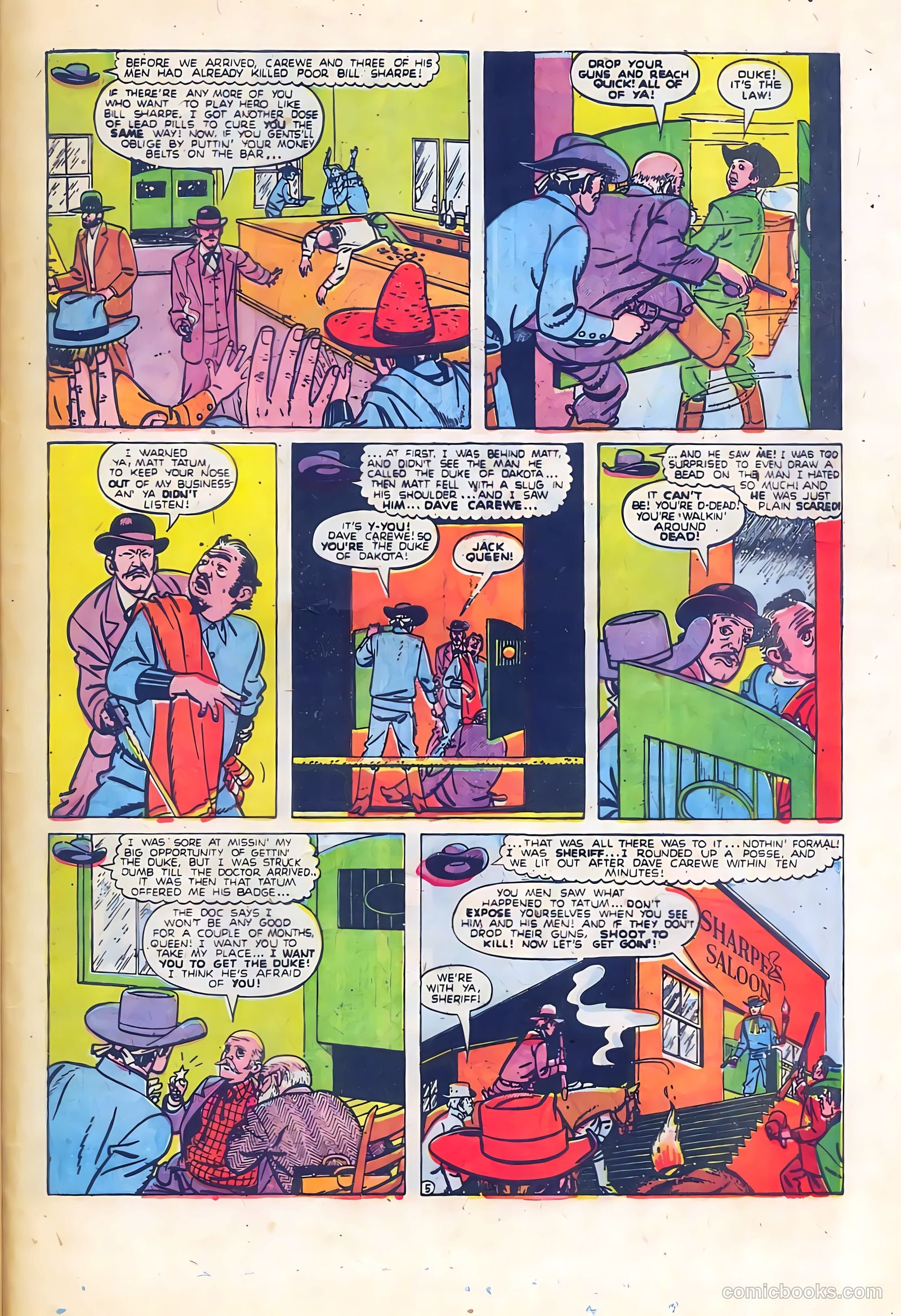 Black Diamond Western #14 (1949) — page 46 of 53
