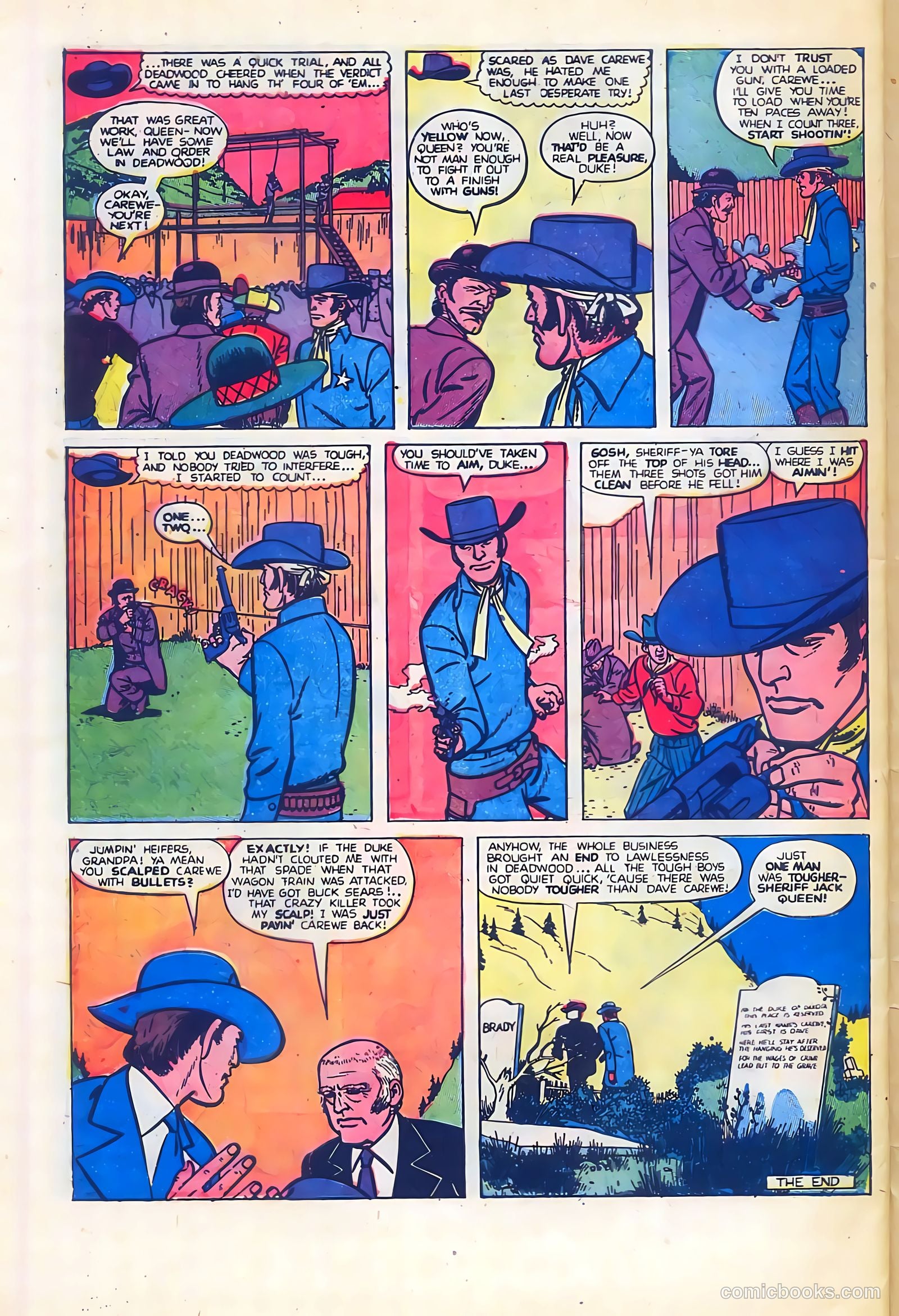 Black Diamond Western #14 (1949) — page 49 of 53