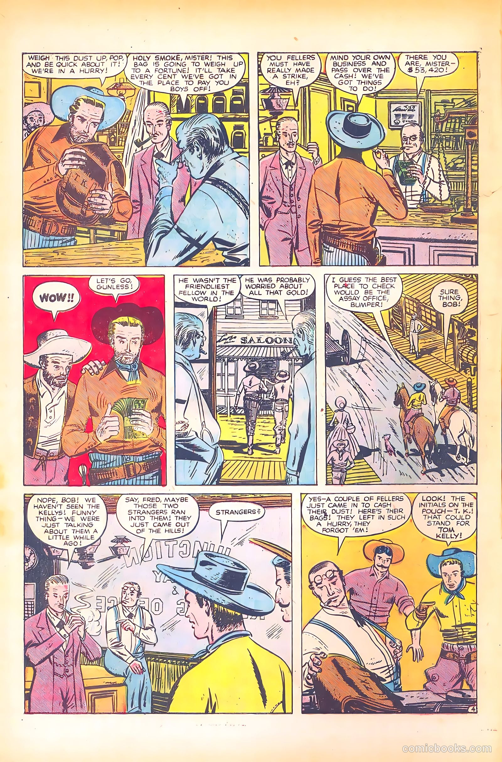 Black Diamond Western #15 (1949) — page 6 of 52
