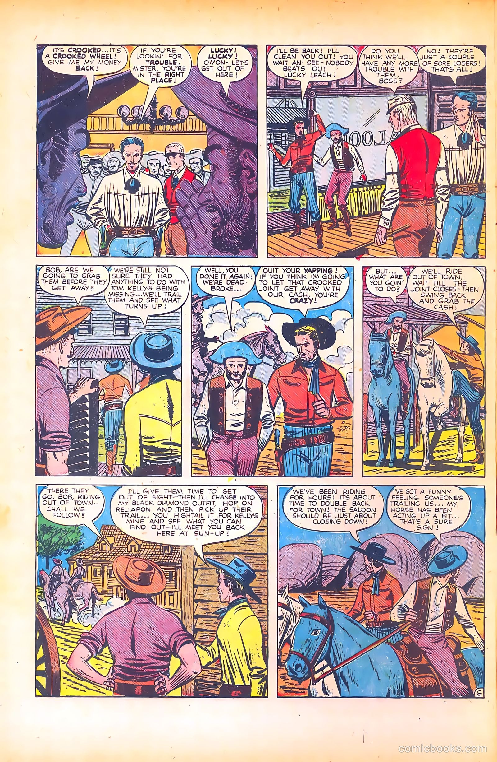 Black Diamond Western #15 (1949) — page 8 of 52