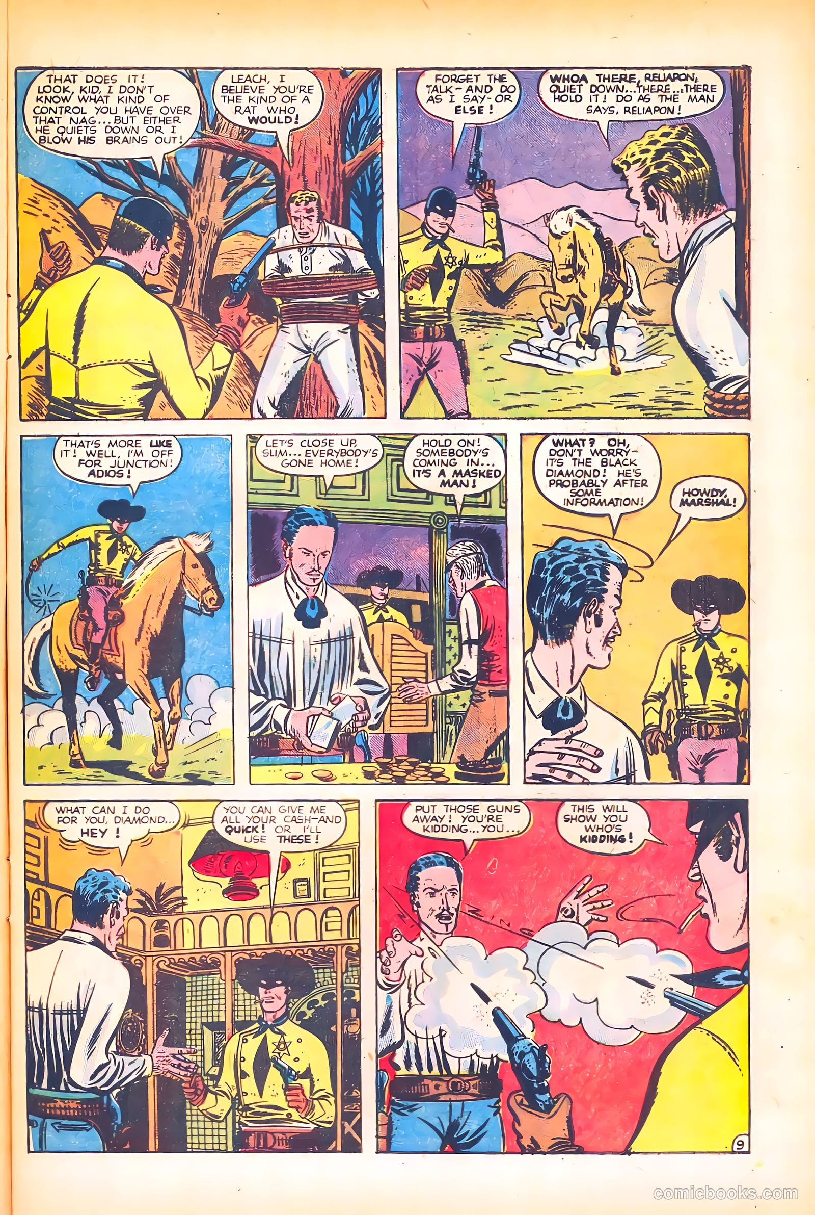 Black Diamond Western #15 (1949) — page 11 of 52
