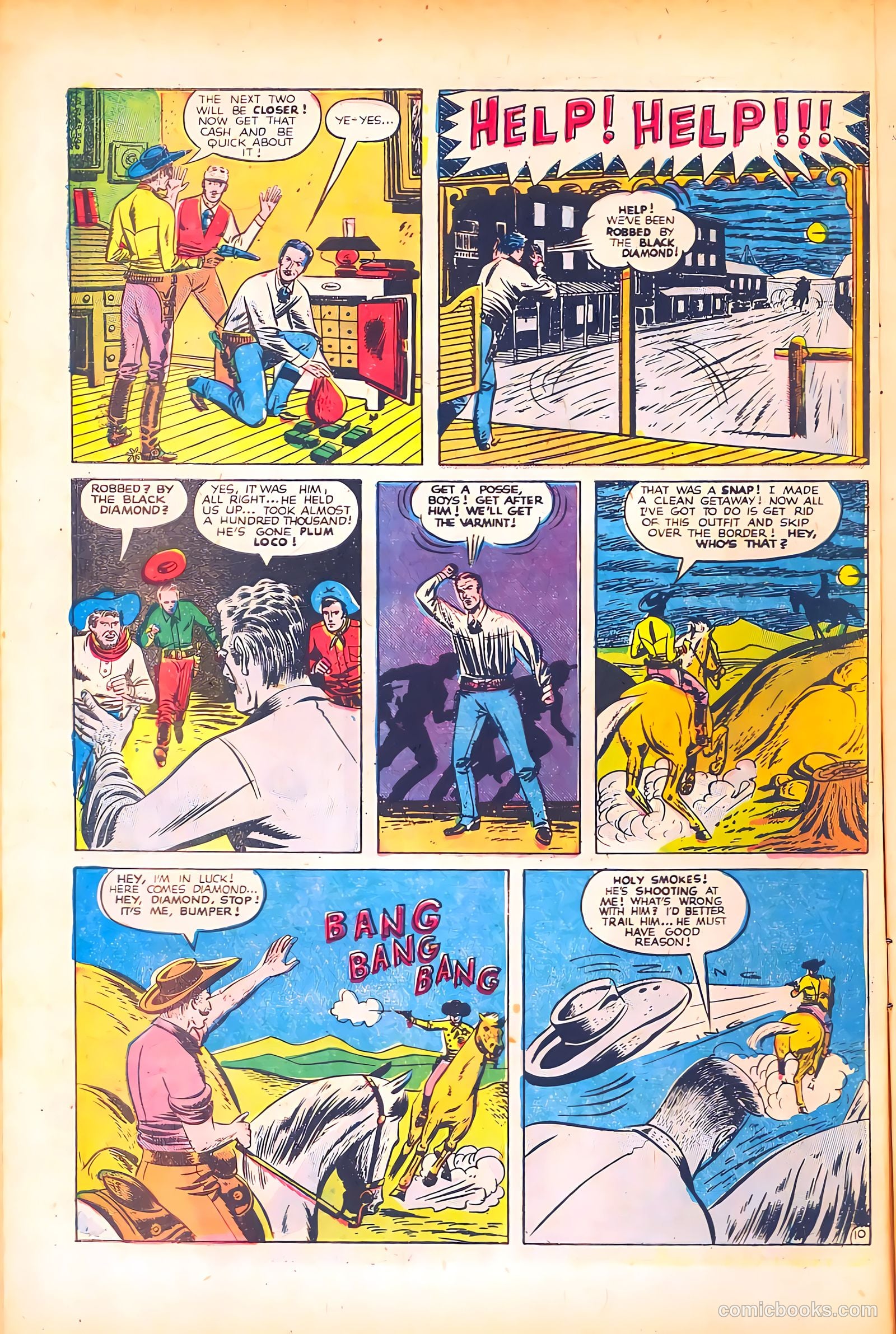 Black Diamond Western #15 (1949) — page 12 of 52