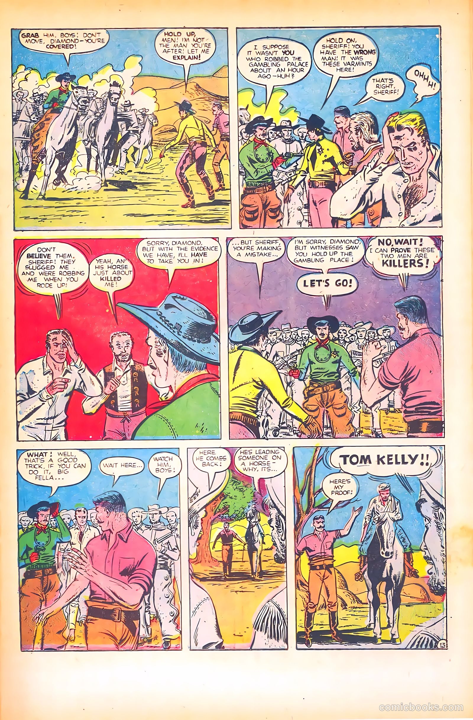 Black Diamond Western #15 (1949) — page 15 of 52