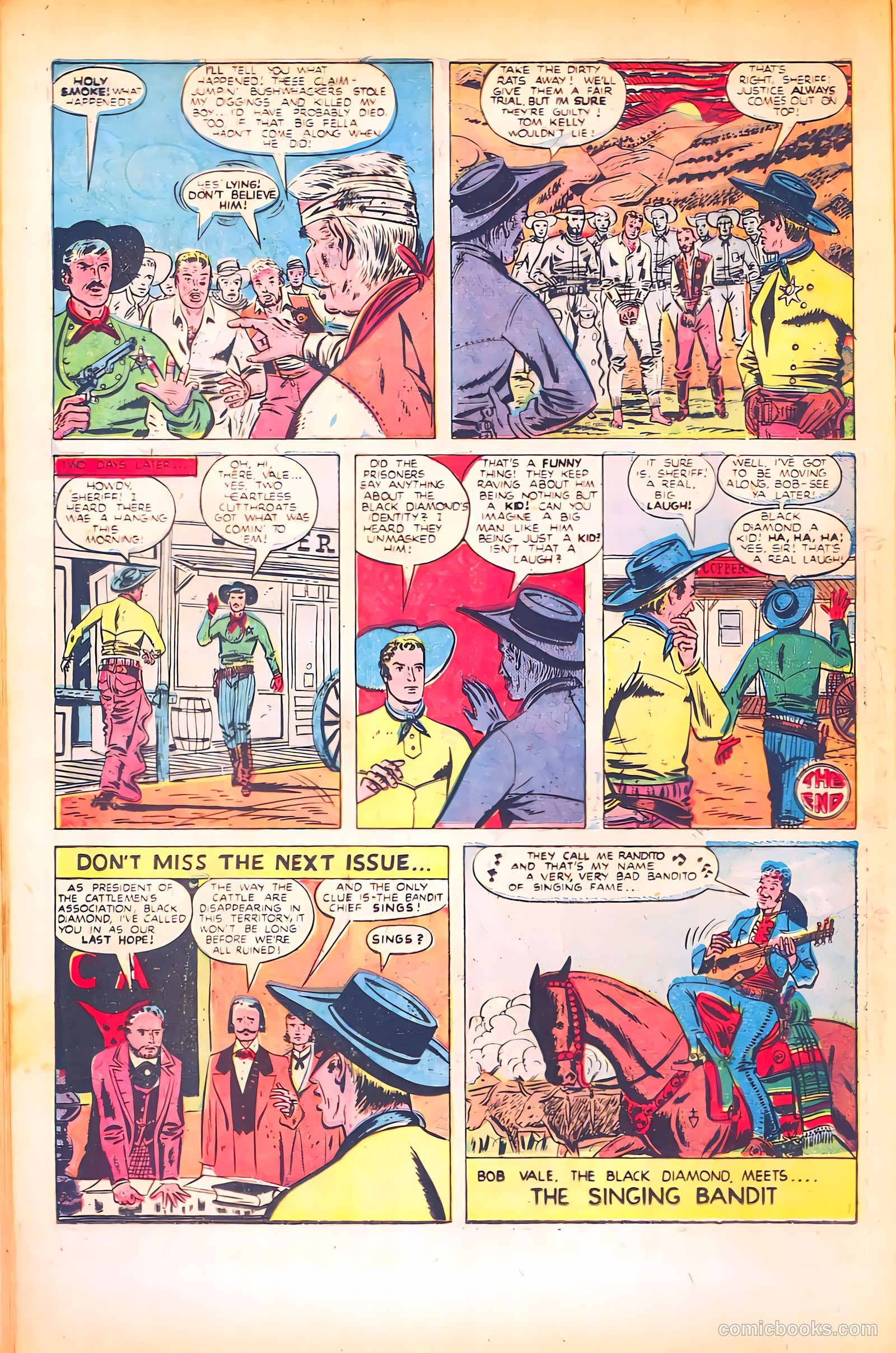 Black Diamond Western #15 (1949) — page 16 of 52