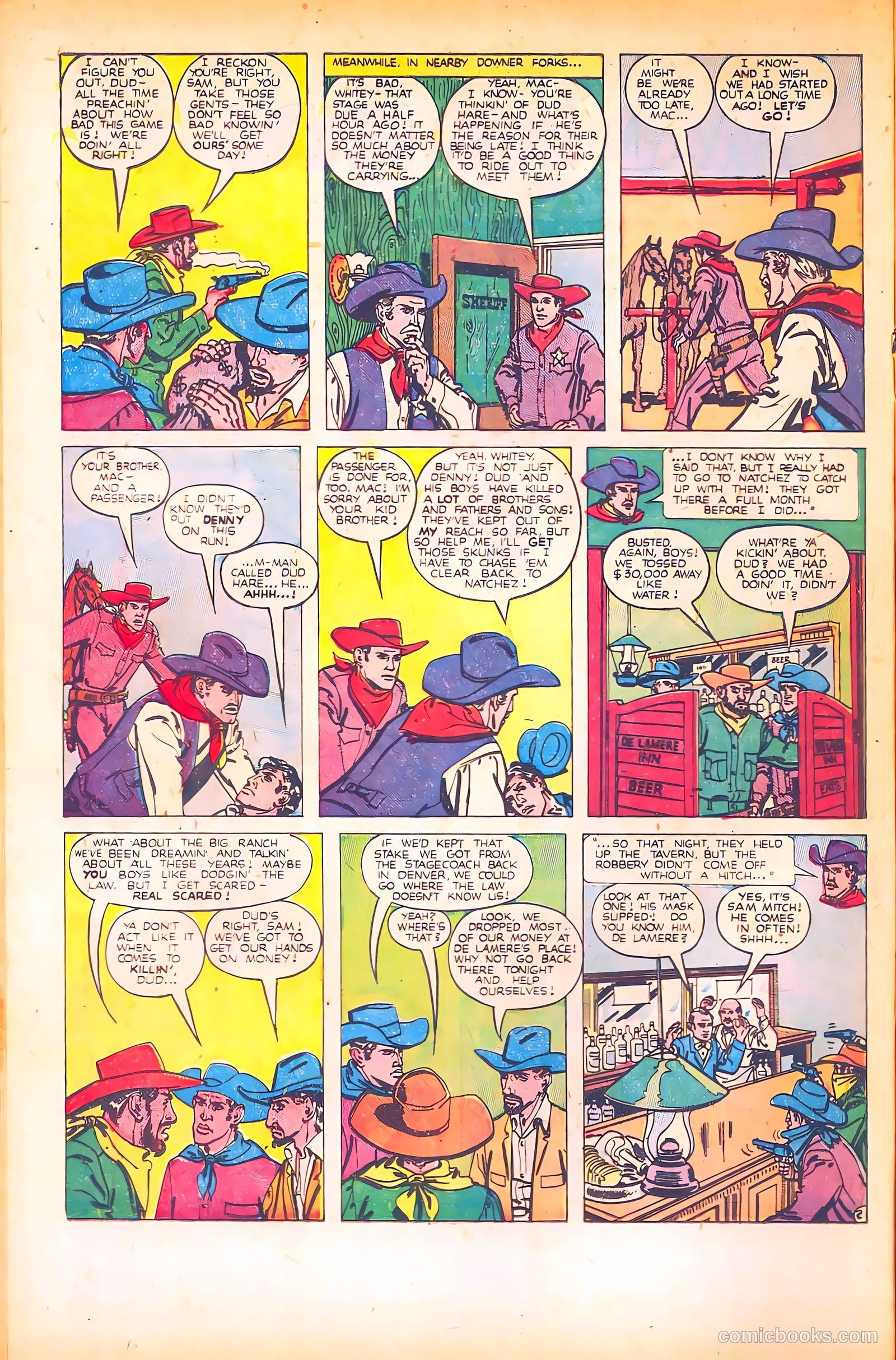 Black Diamond Western #15 (1949) — page 20 of 52