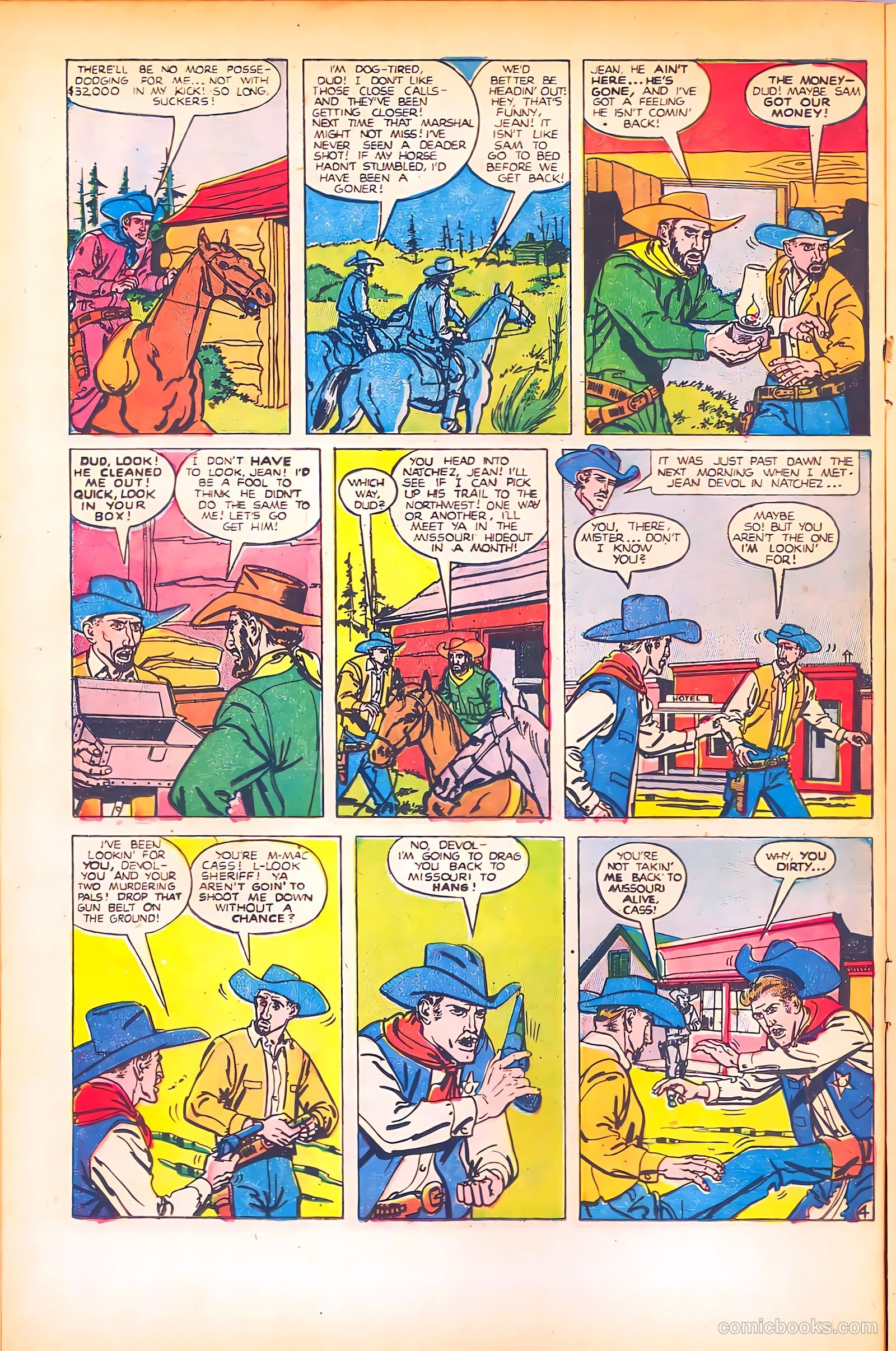 Black Diamond Western #15 (1949) — page 22 of 52