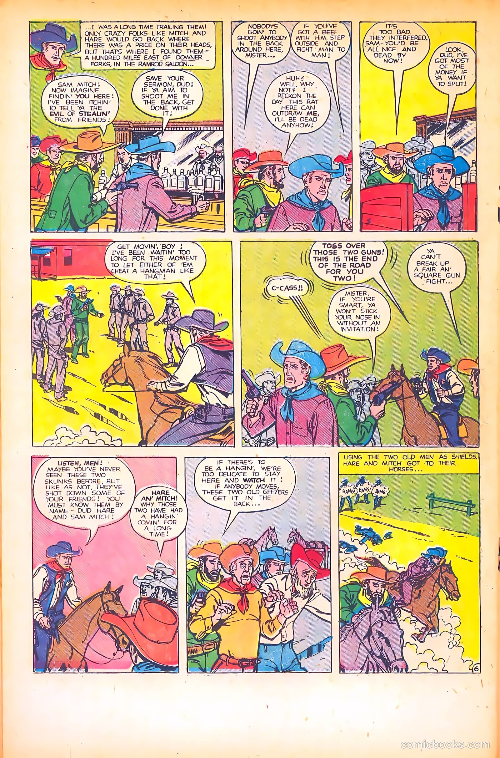 Black Diamond Western #15 (1949) — page 24 of 52
