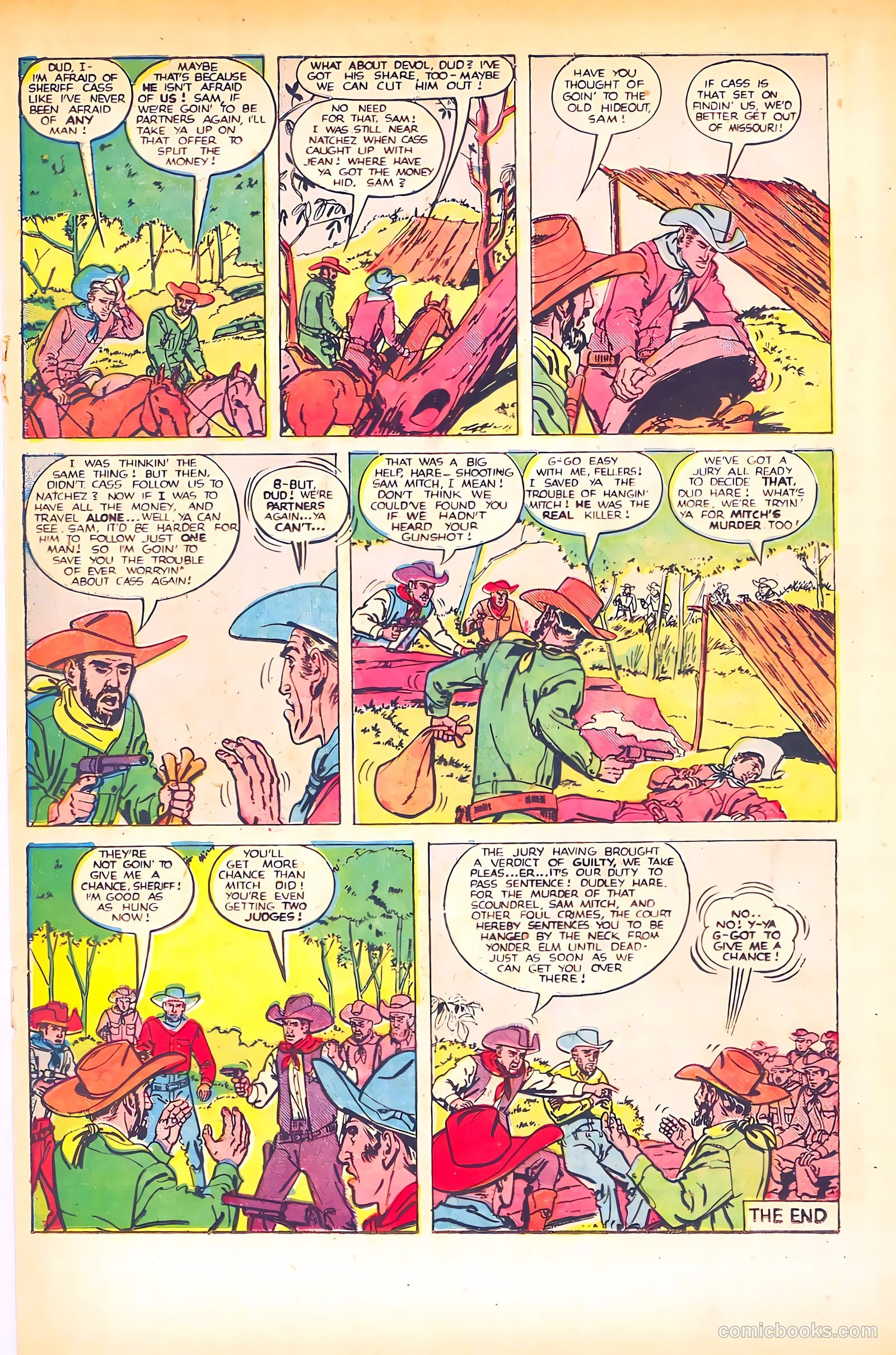 Black Diamond Western #15 (1949) — page 25 of 52