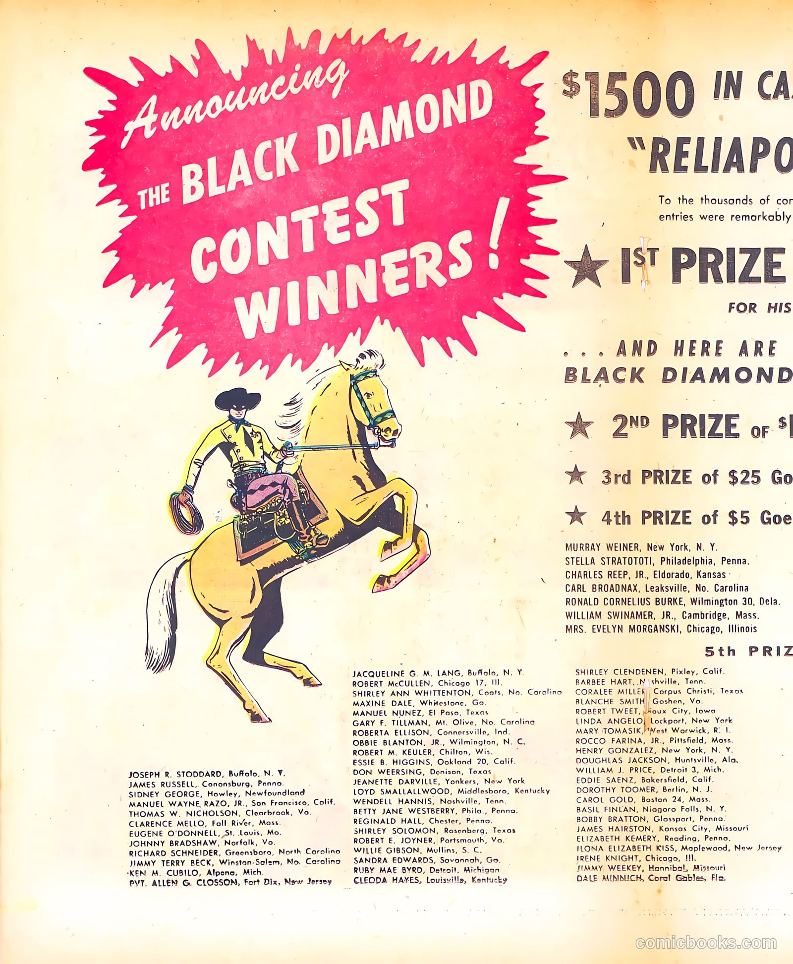 Black Diamond Western #15 (1949) — page 26 of 52