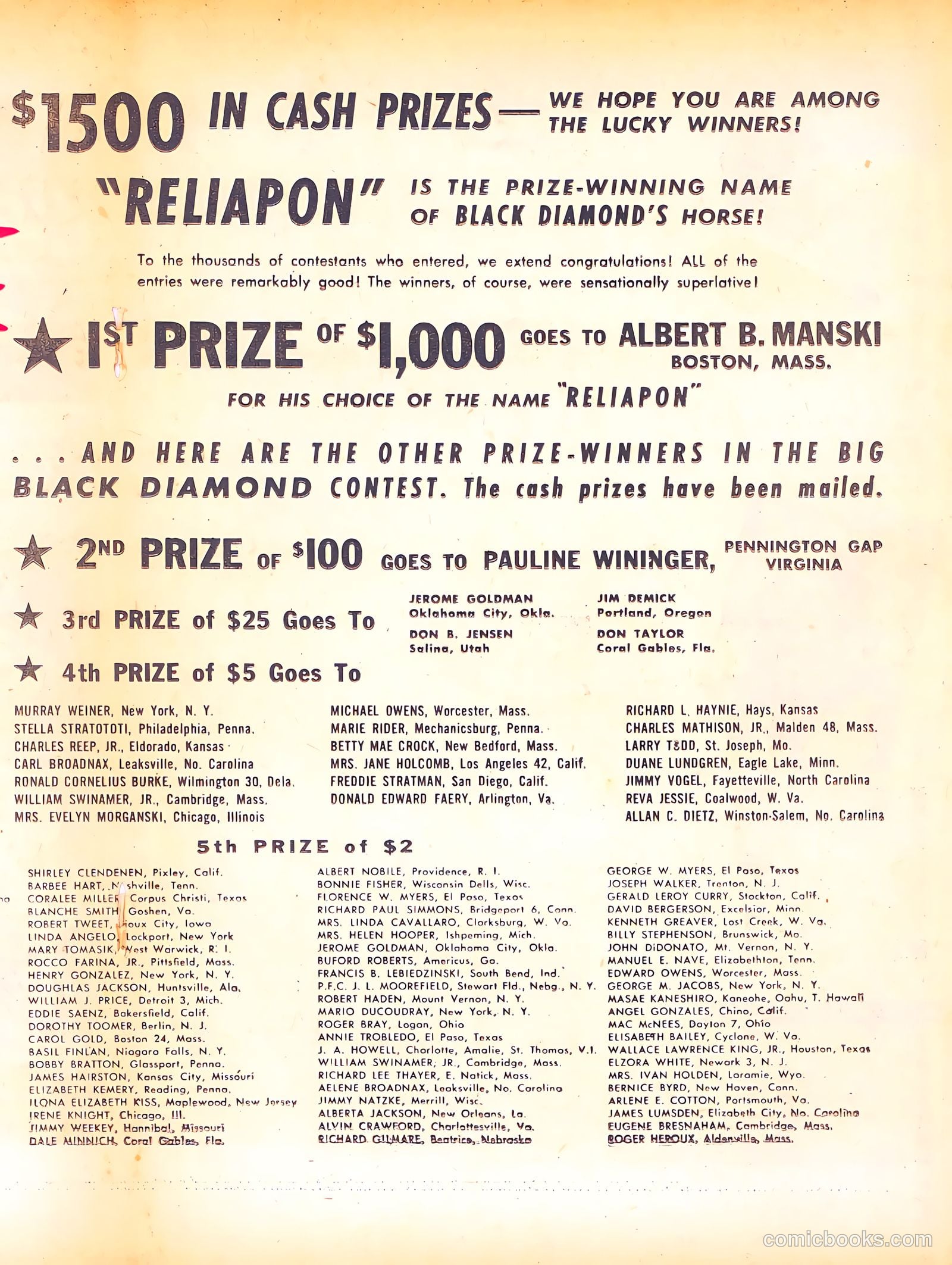 Black Diamond Western #15 (1949) — page 27 of 52