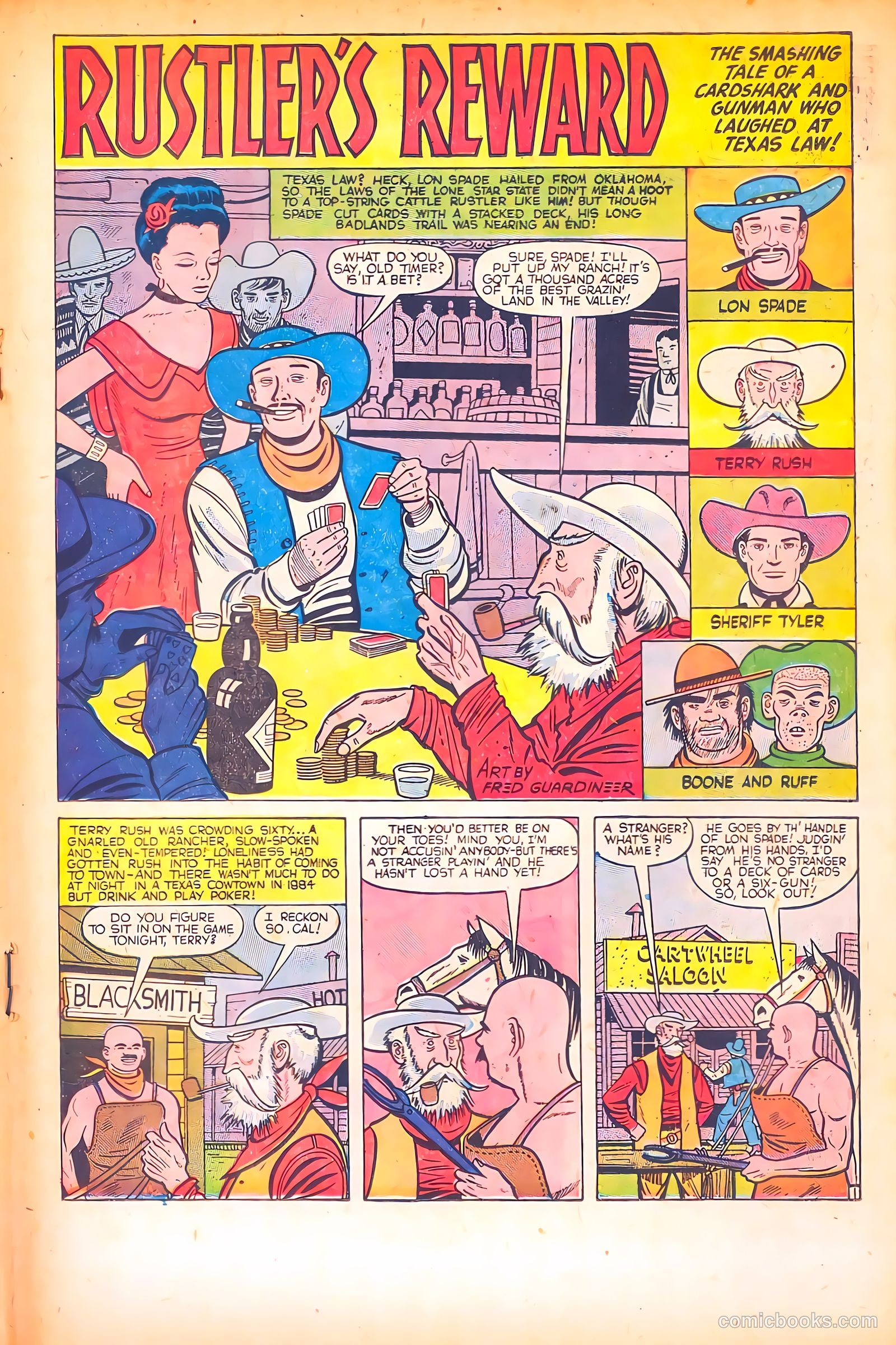Black Diamond Western #15 (1949) — page 29 of 52